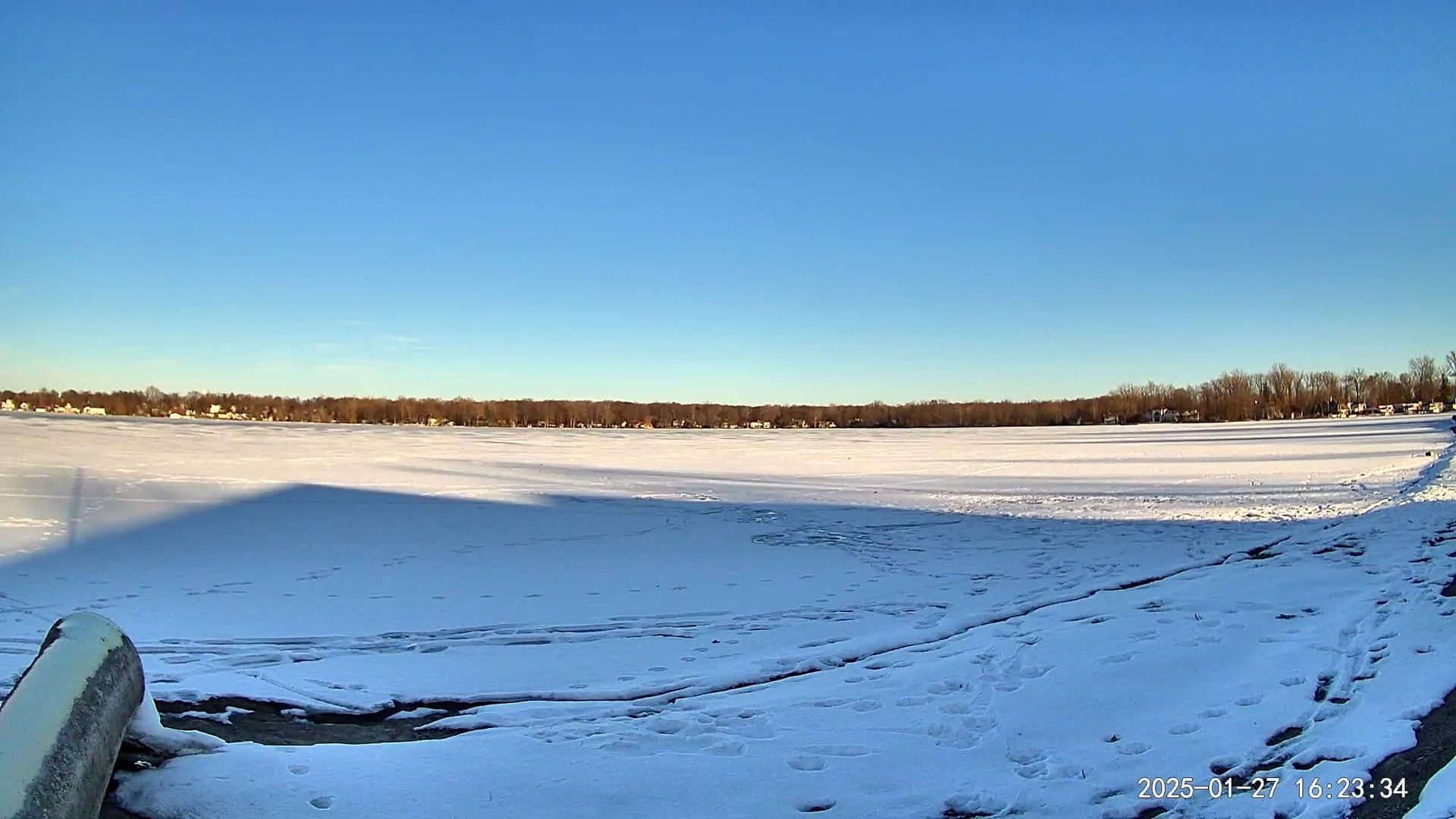 Winona Lake Sunset — January 27, 2025