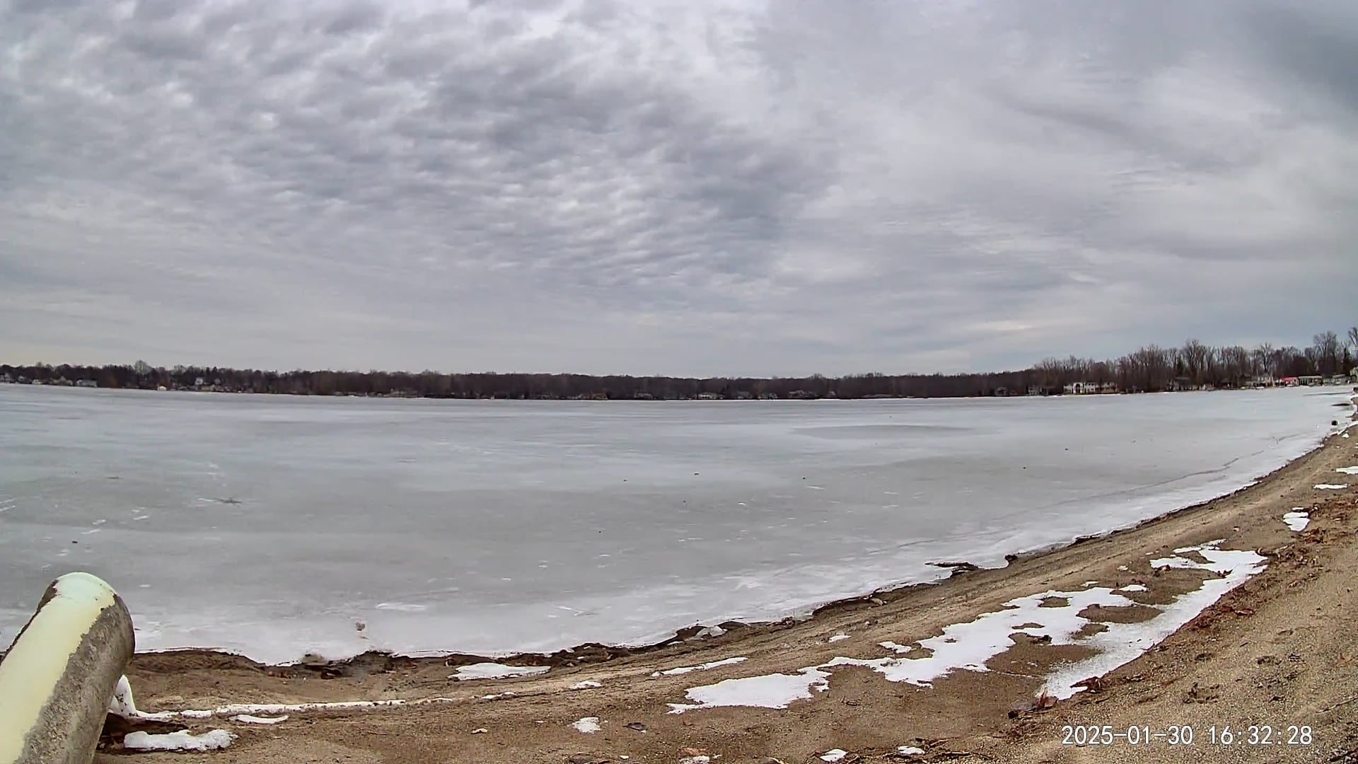 Winona Lake Sunset — January 30, 2025