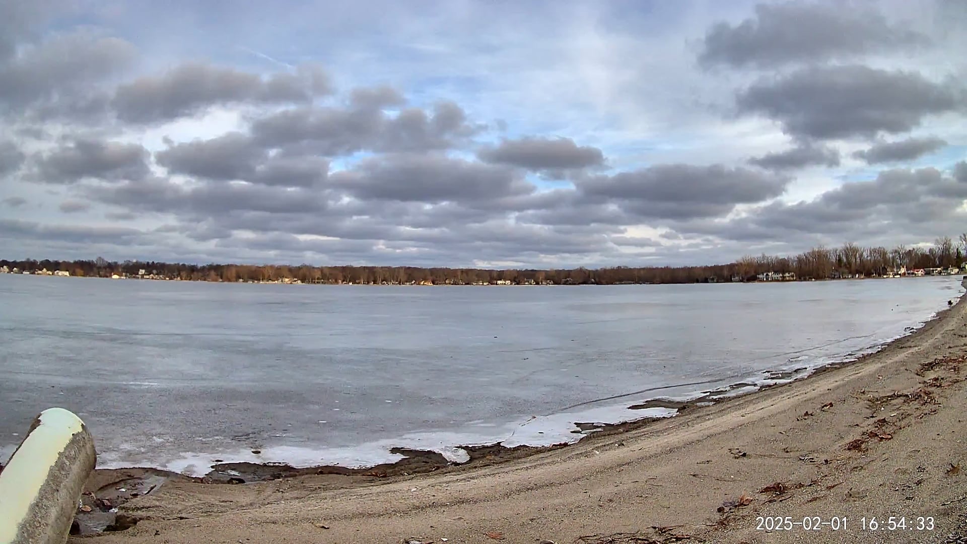 Winona Lake Sunset — February 1, 2025