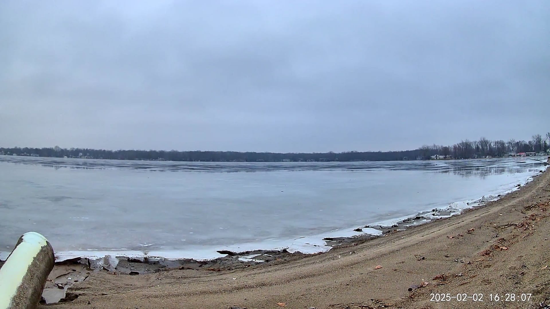 Winona Lake Sunset — February 2, 2025