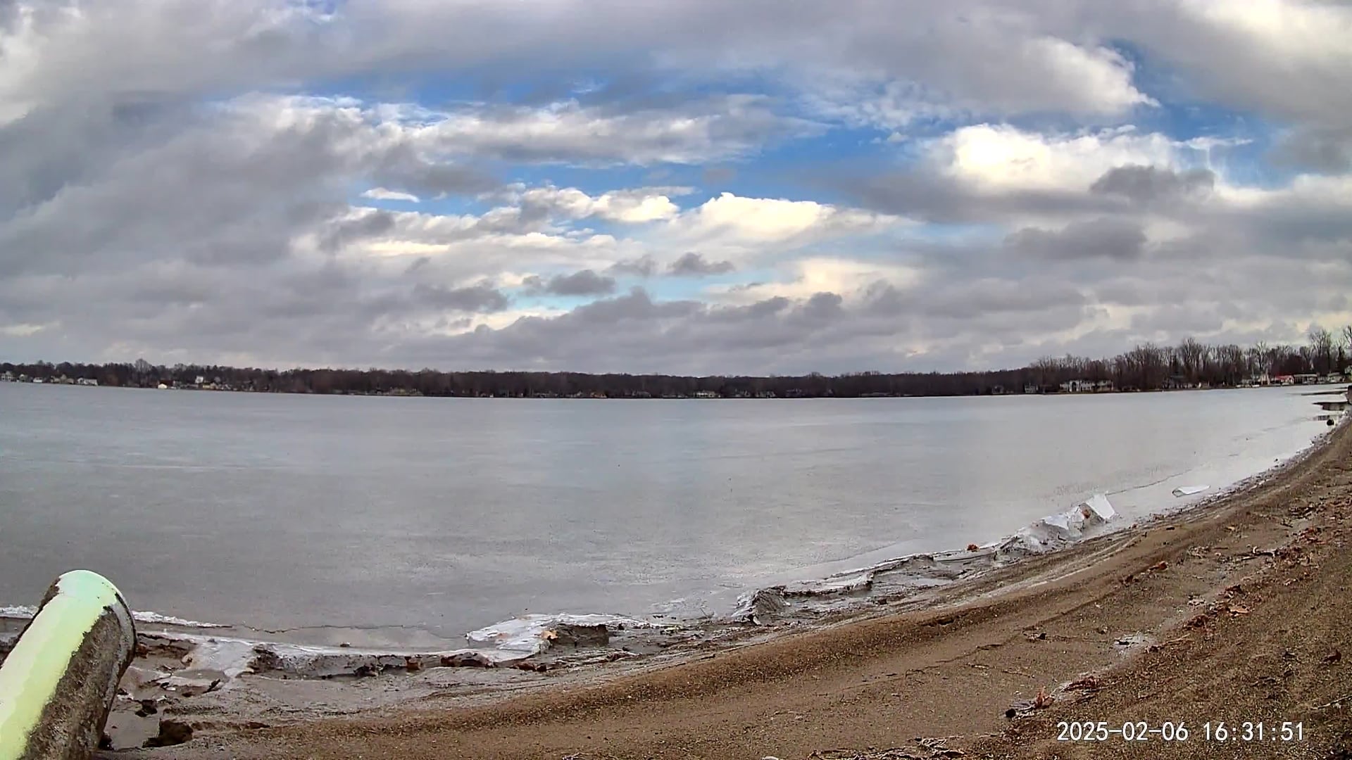 Winona Lake Sunset — February 6, 2025