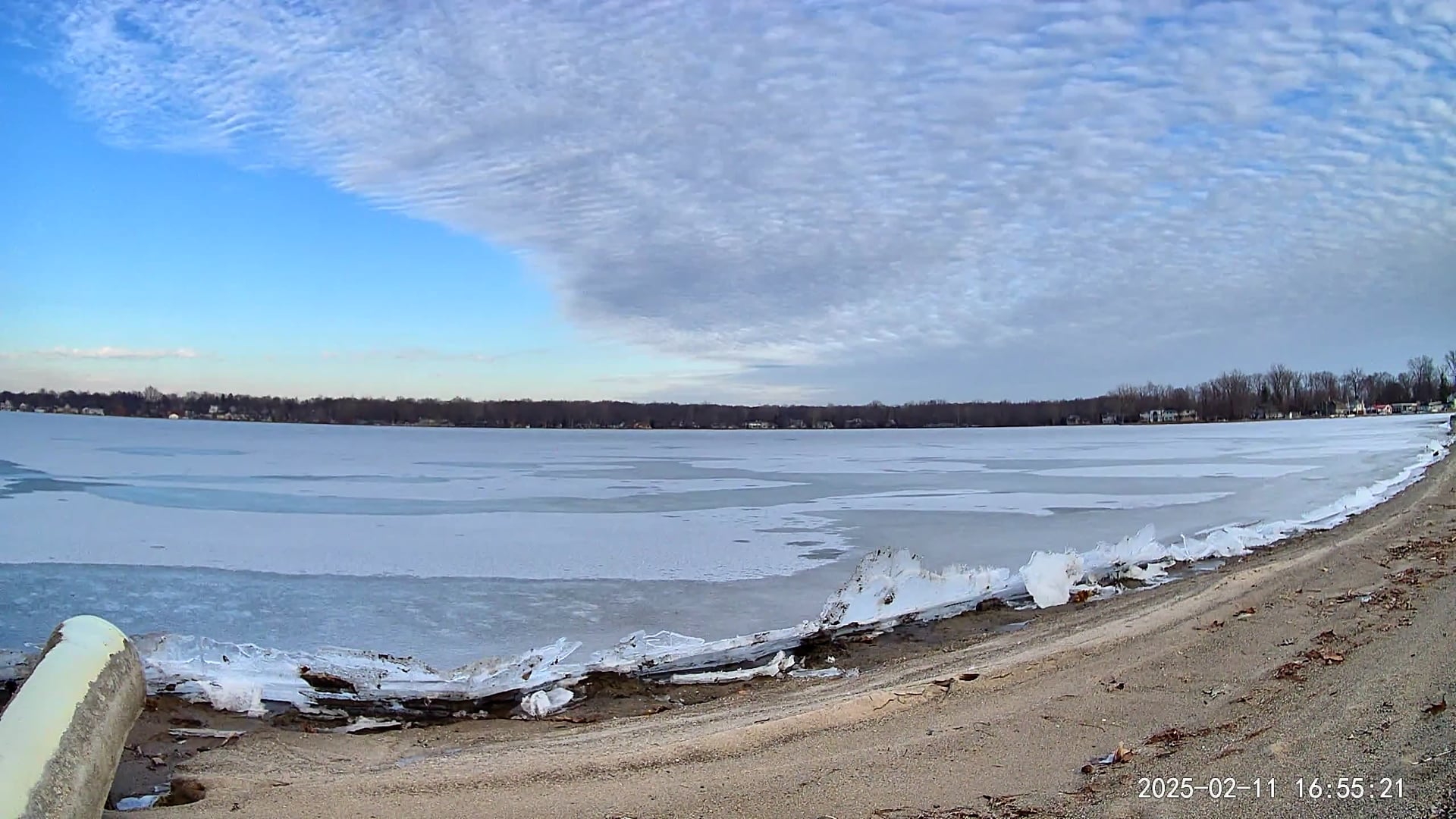Winona Lake Sunset — February 11, 2025