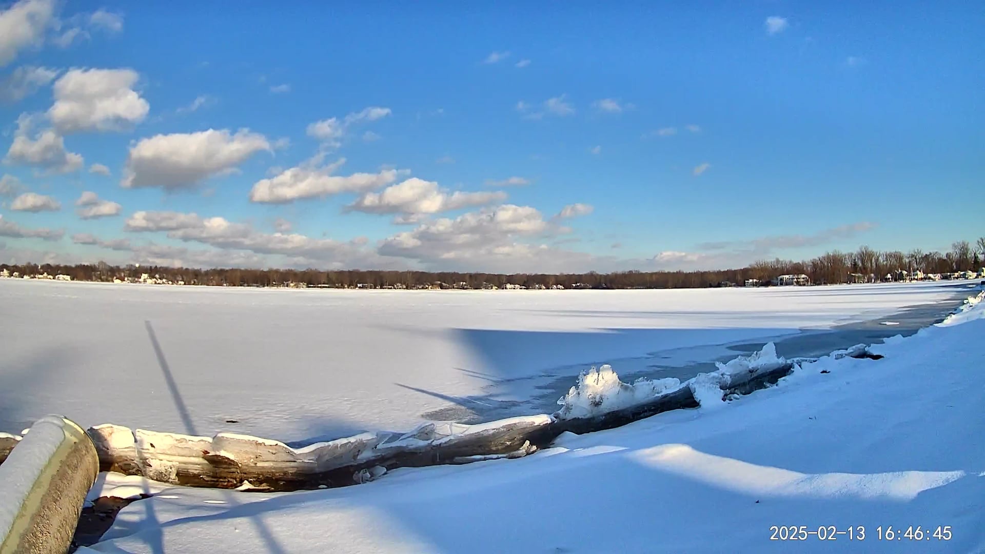 Winona Lake Sunset — February 13, 2025