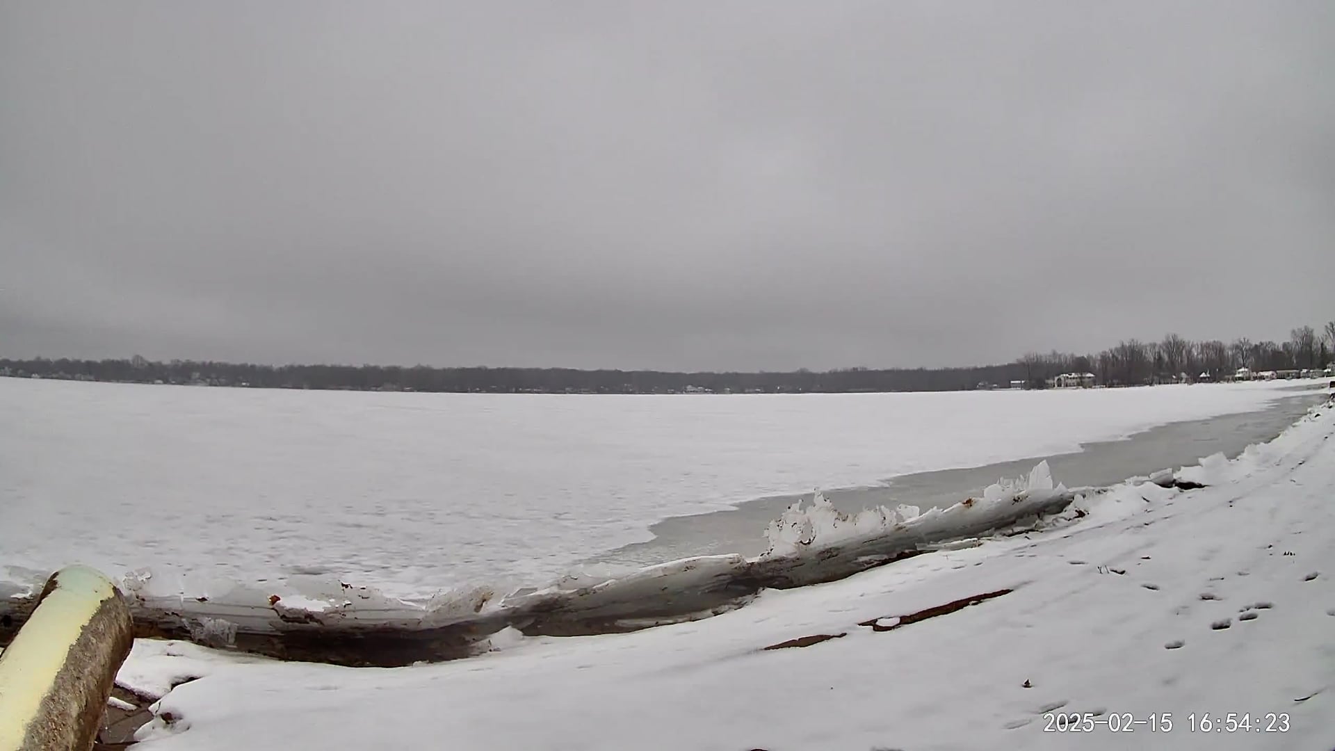 Winona Lake Sunset — February 15, 2025