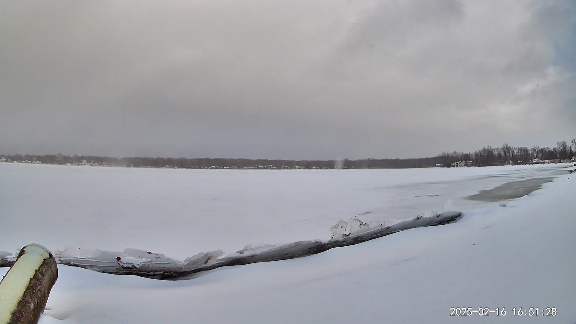 Winona Lake Sunset — February 16, 2025