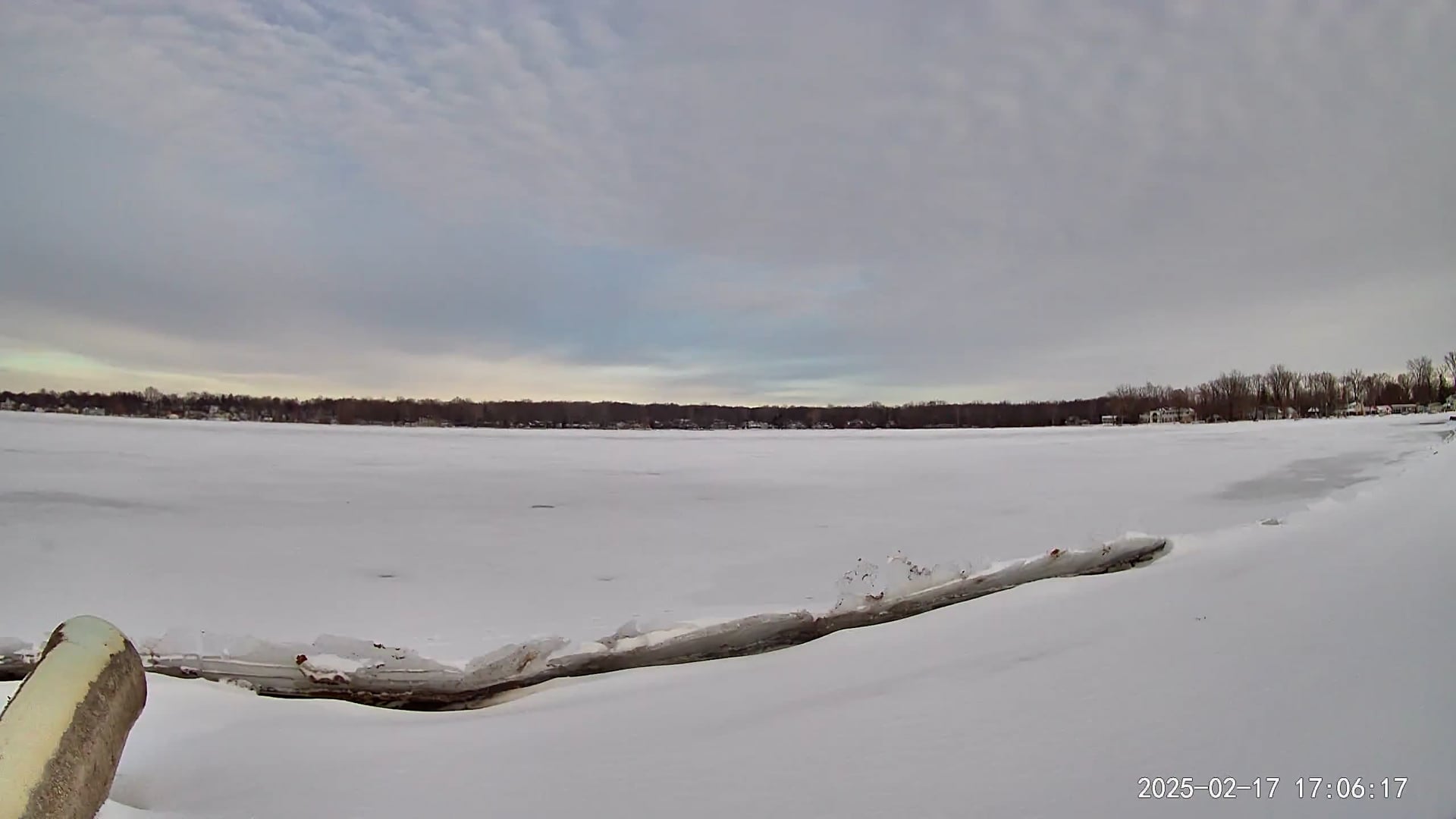 Winona Lake Sunset — February 17, 2025