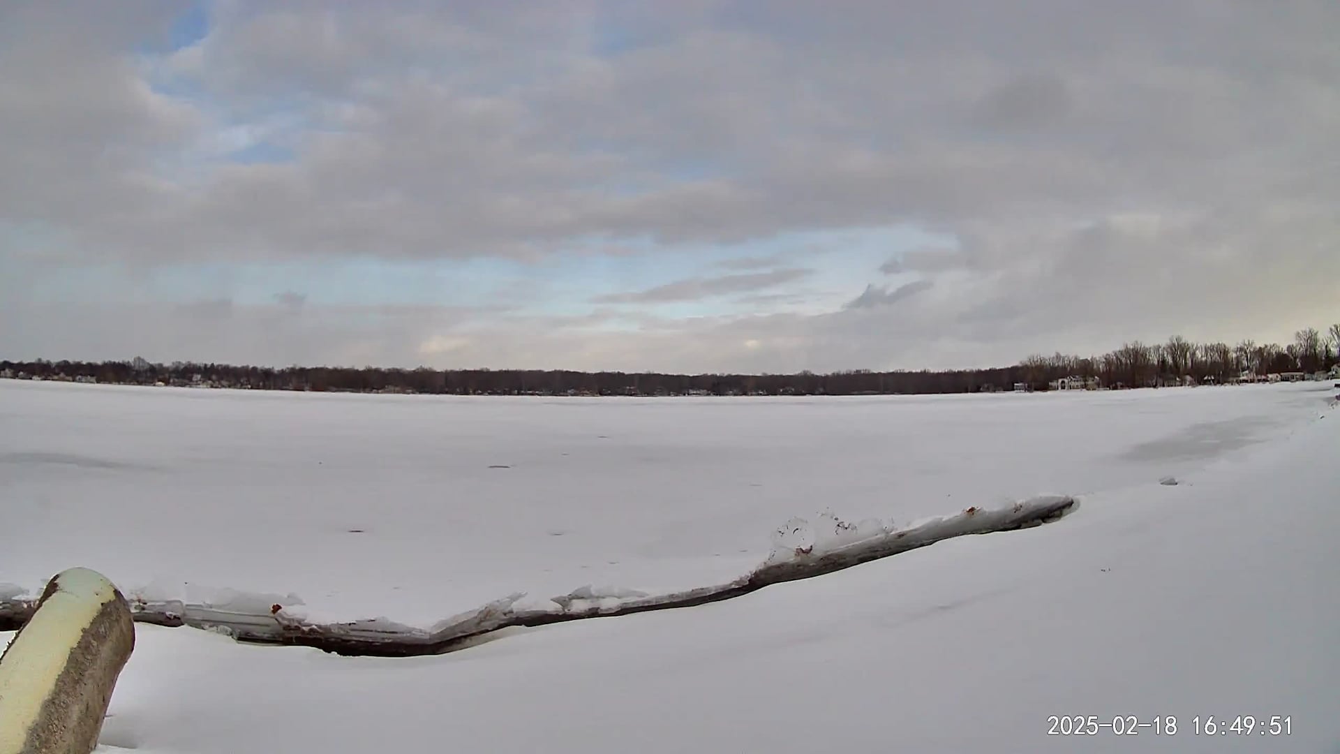 Winona Lake Sunset — February 18, 2025