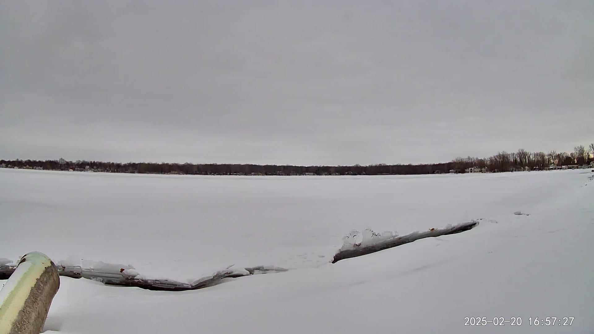 Winona Lake Sunset — February 20, 2025