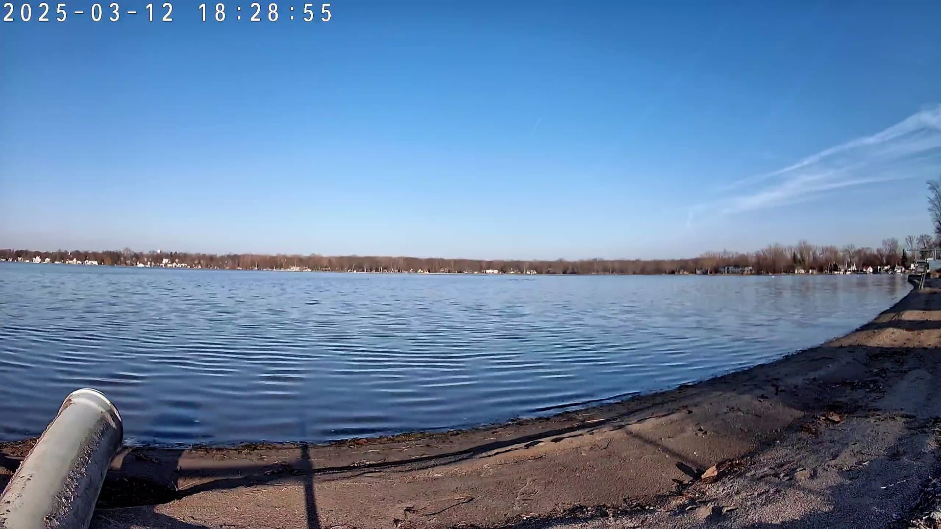 Winona Lake Sunset — March 12, 2025