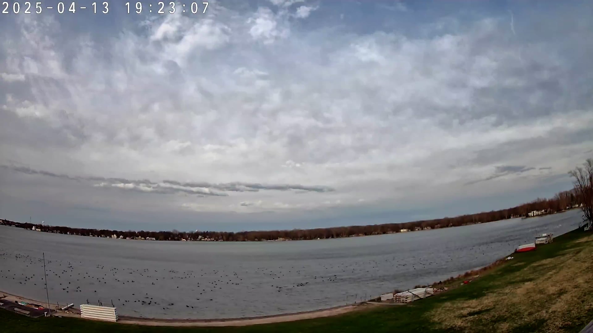 Winona Lake Sunset — April 13, 2025