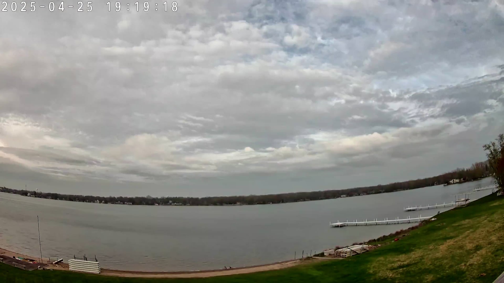 Winona Lake Sunset — April 25, 2025
