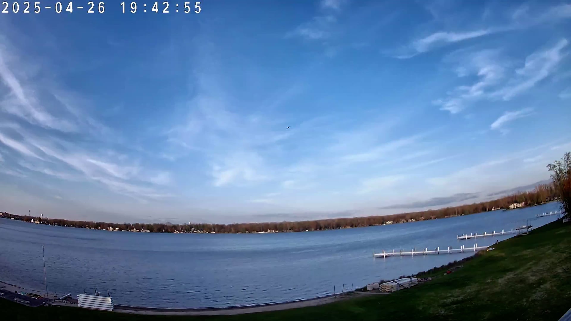 Winona Lake Sunset — April 26, 2025