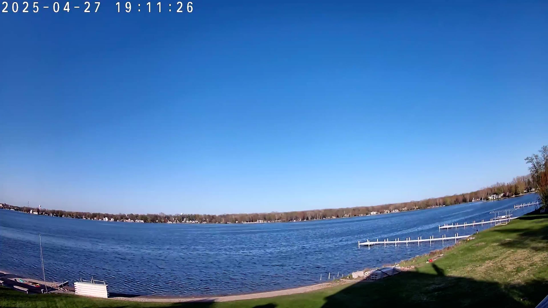 Winona Lake Sunset — April 27, 2025