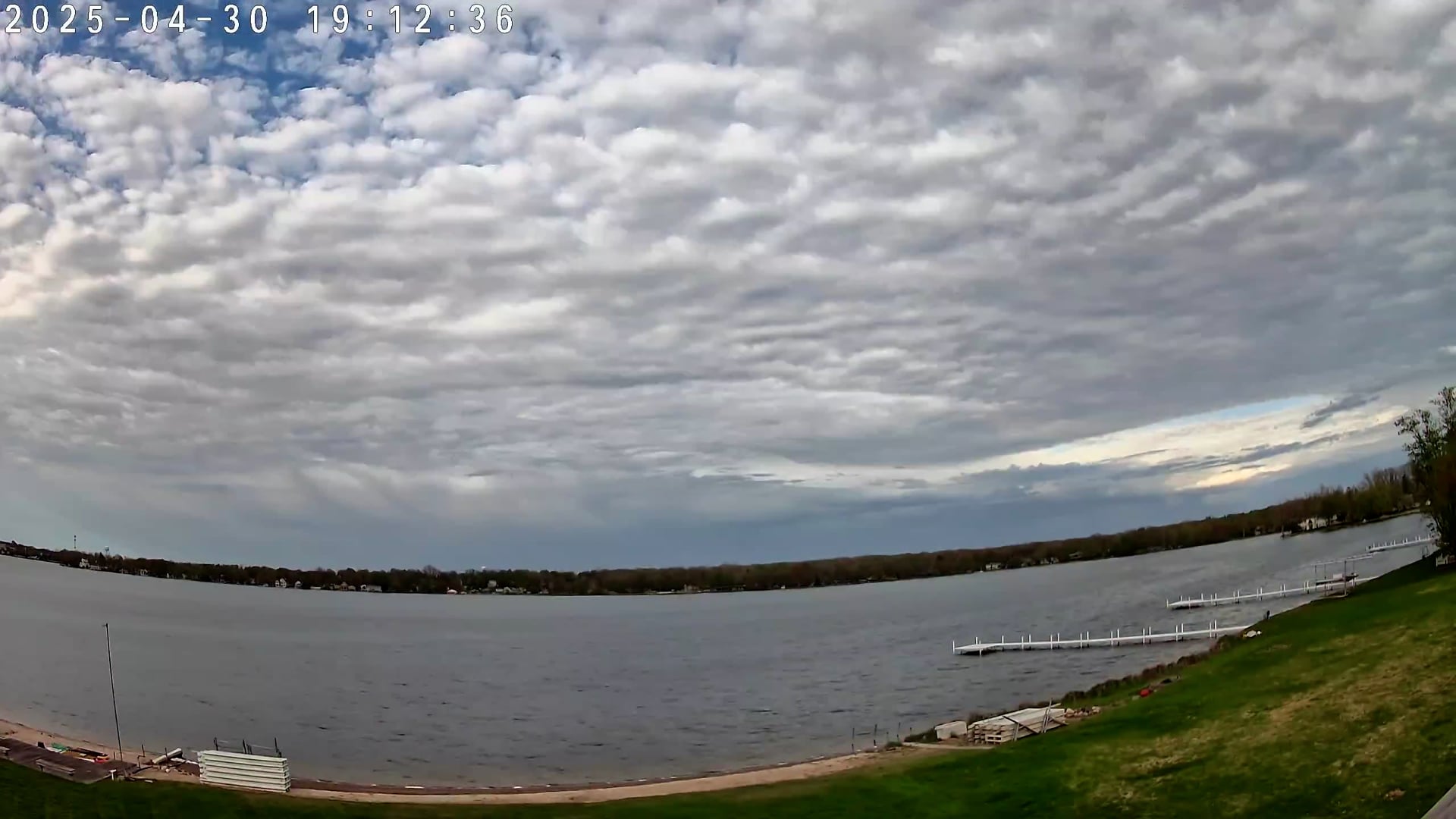 Winona Lake Sunset — April 30, 2025
