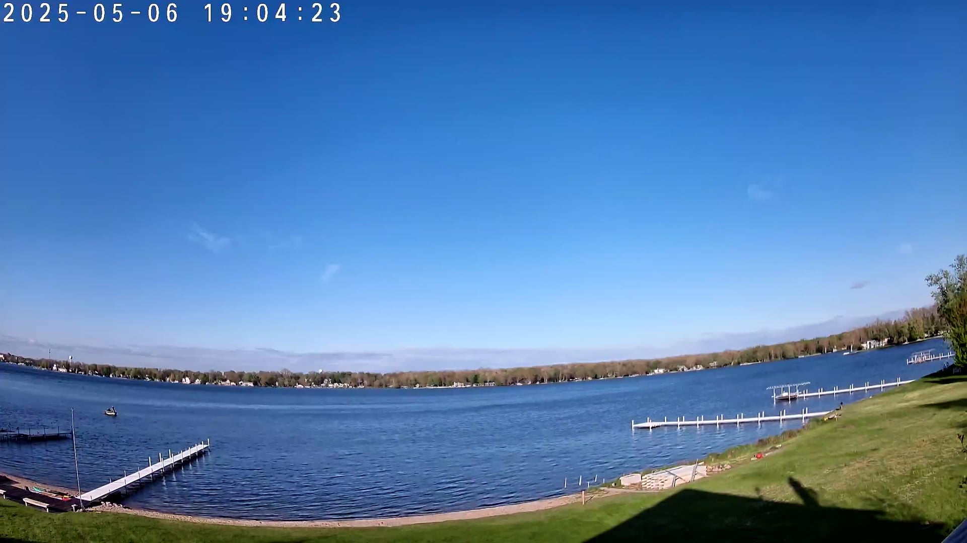Winona Lake Sunset — May 6, 2025