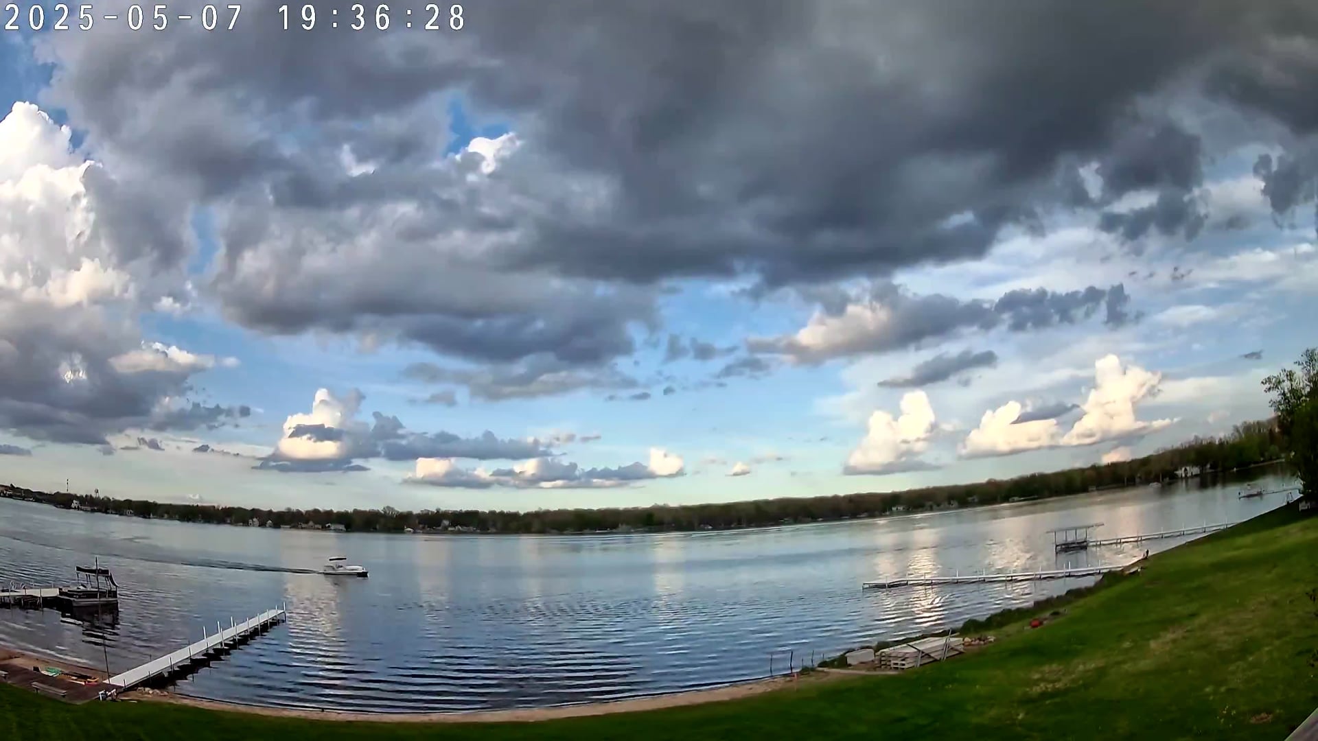 Winona Lake Sunset — May 7, 2025