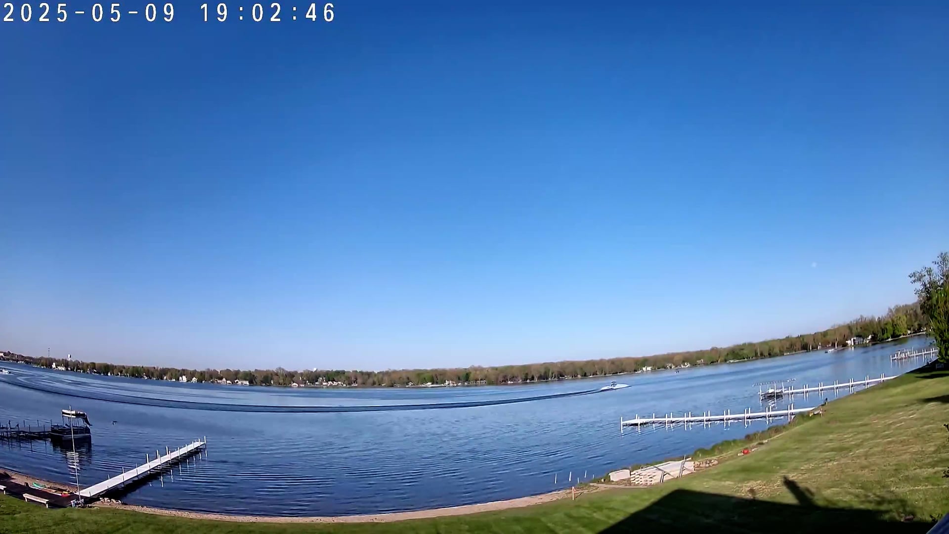 Winona Lake Sunset — May 9, 2025