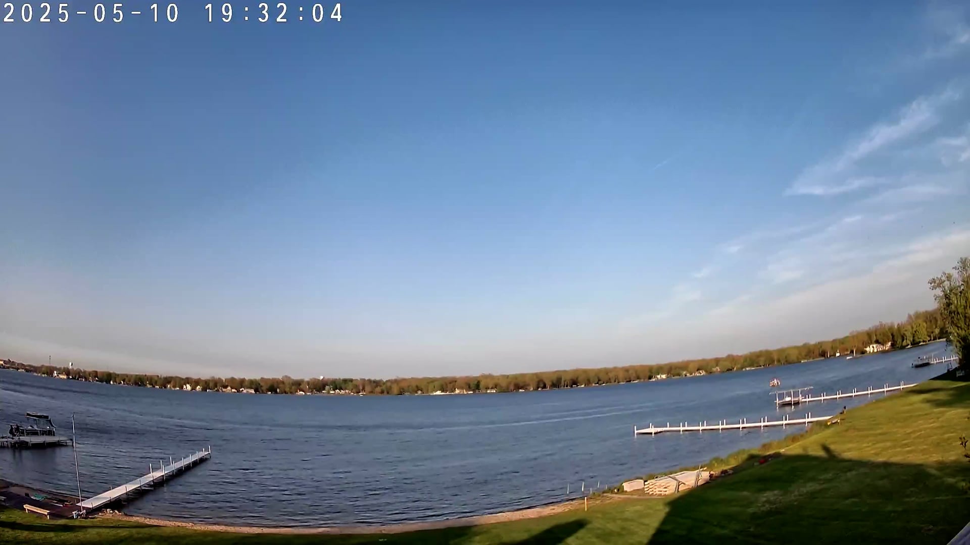 Winona Lake Sunset — May 10, 2025