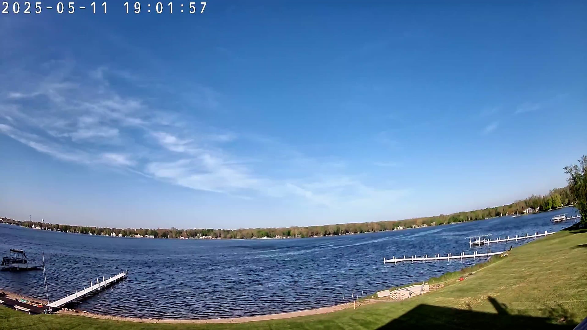 Winona Lake Sunset — May 11, 2025