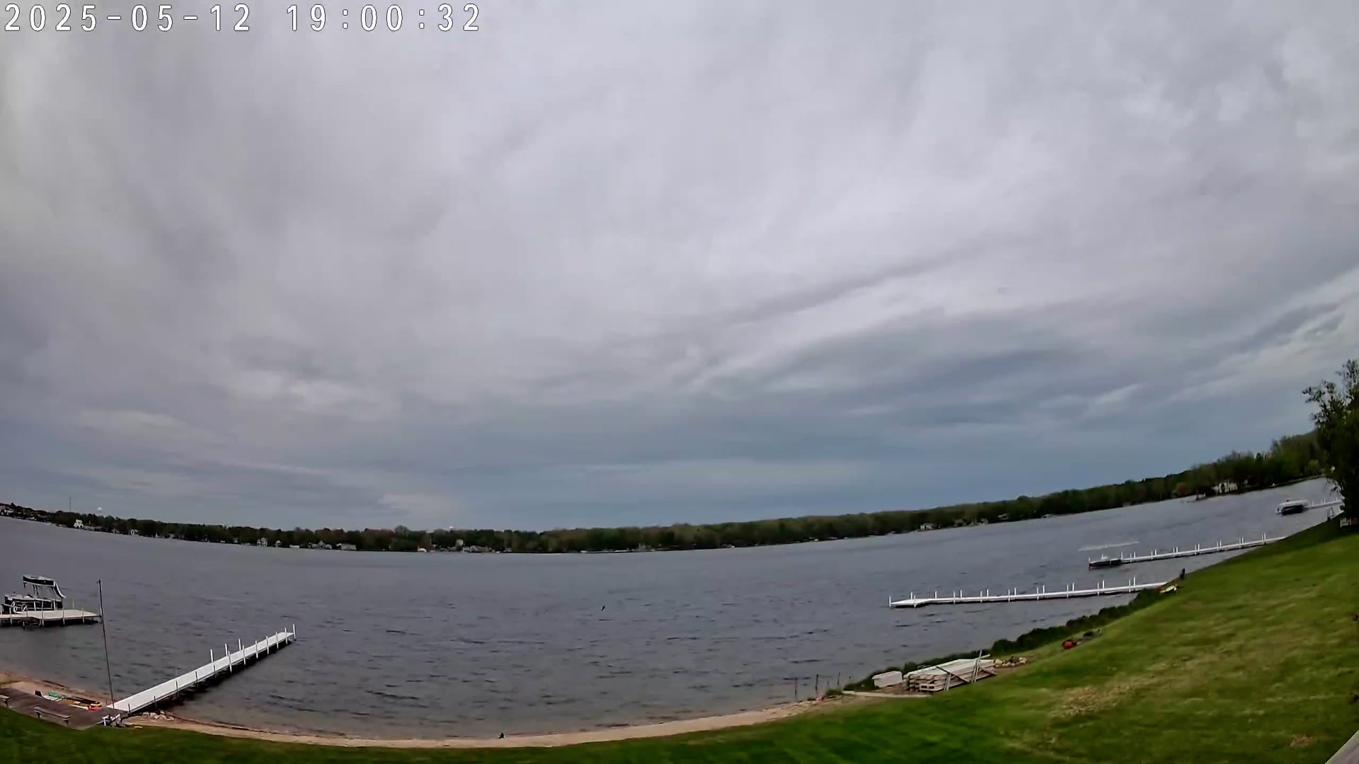 Winona Lake Sunset — May 12, 2025