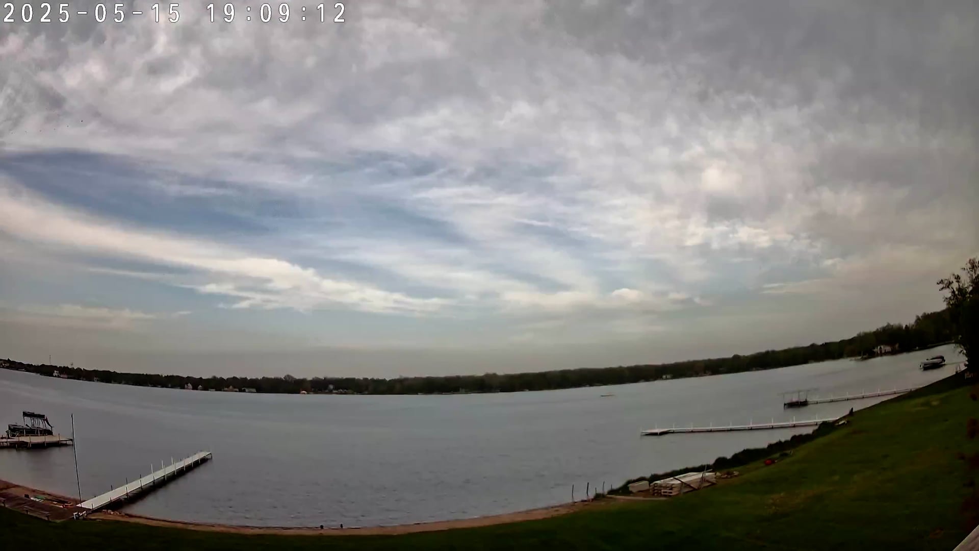 Winona Lake Sunset — May 15, 2025