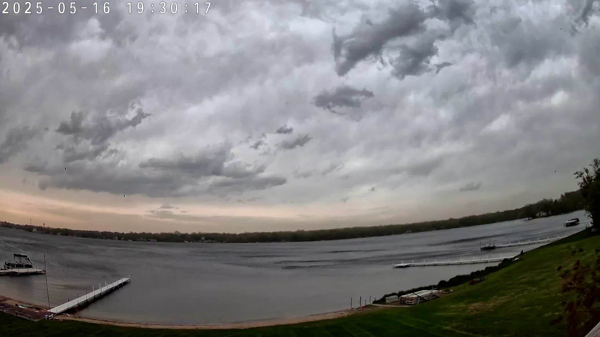 Winona Lake Sunset — May 16, 2025