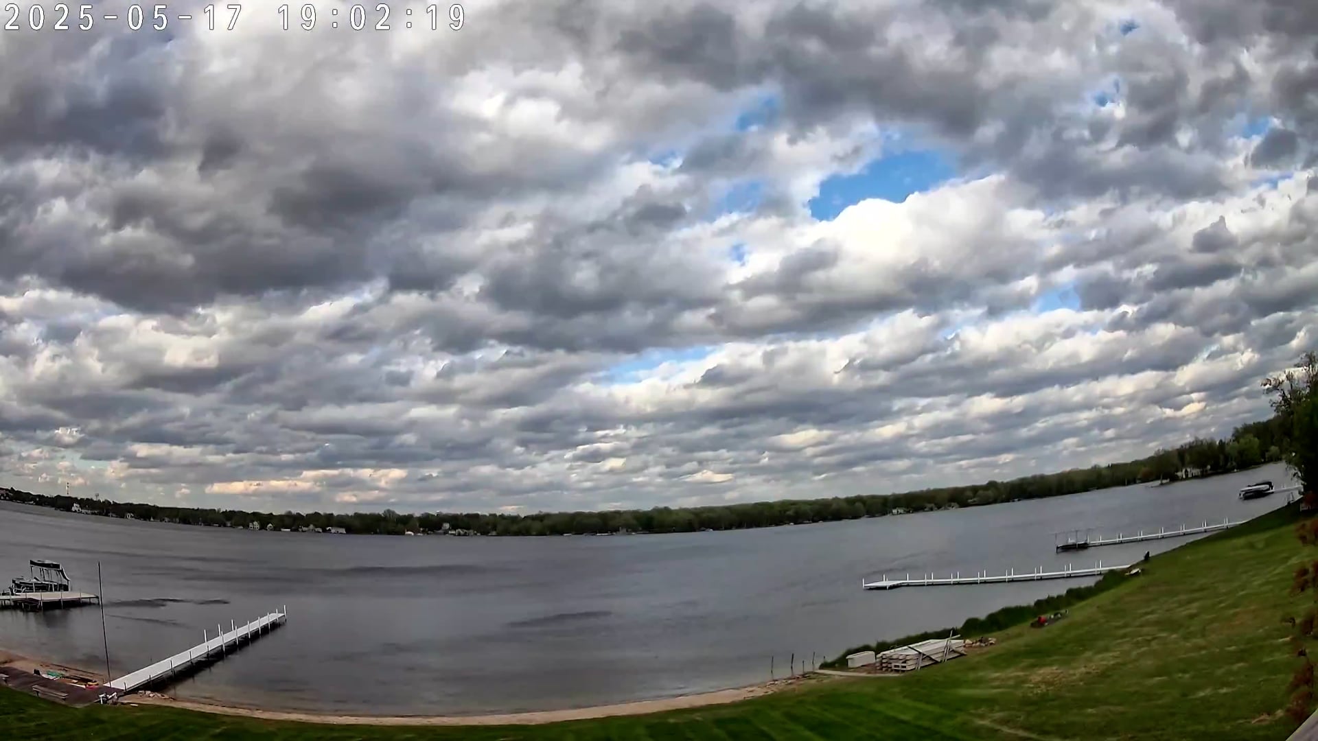 Winona Lake Sunset — May 17, 2025
