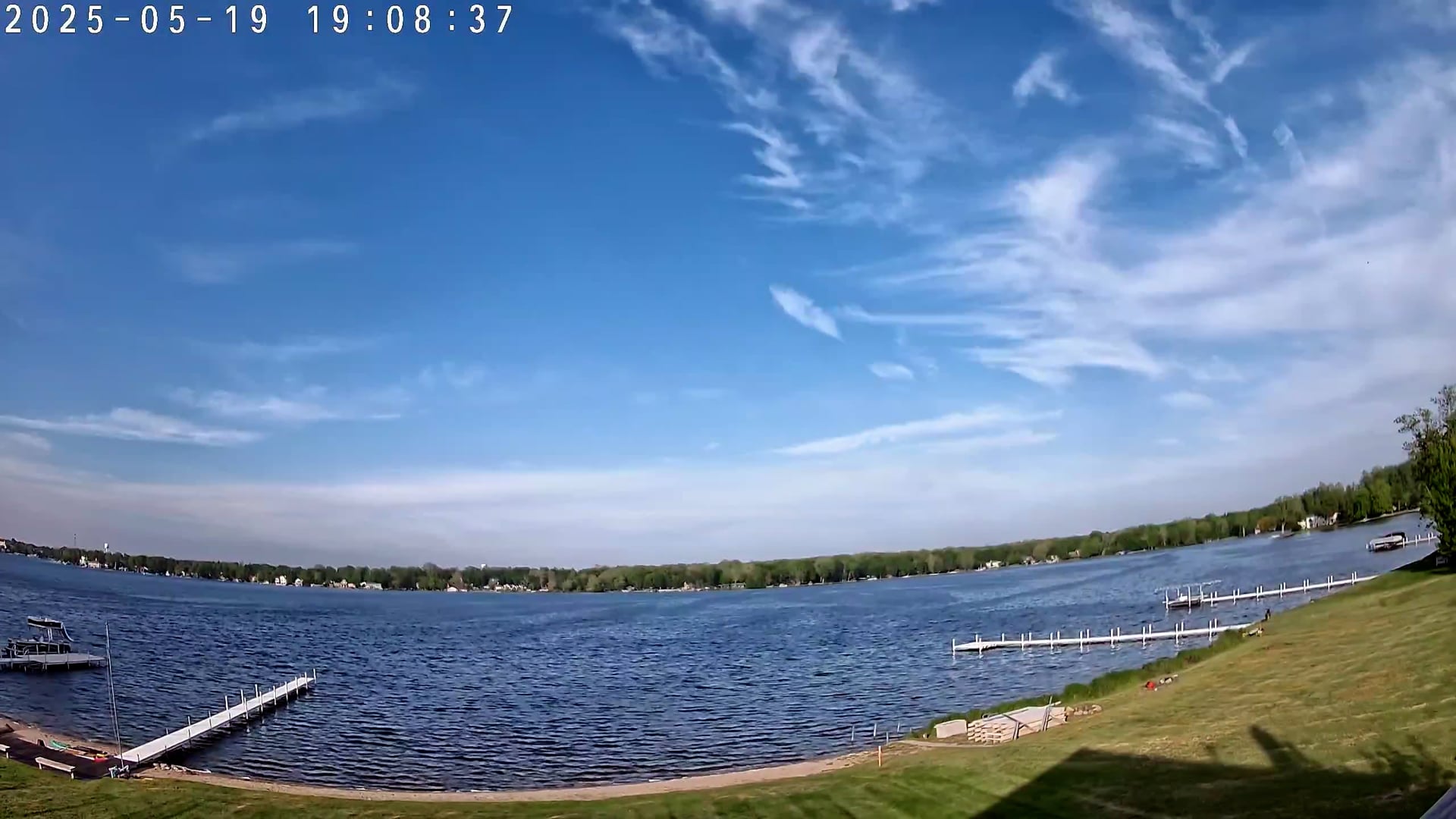 Winona Lake Sunset — May 19, 2025