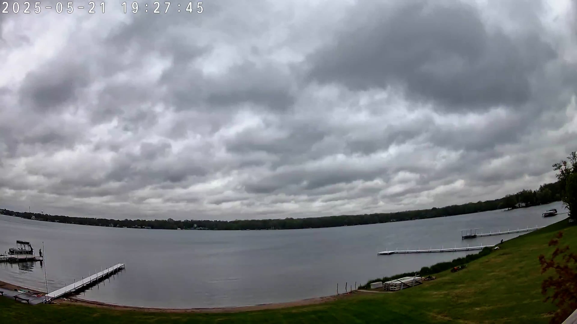 Winona Lake Sunset — May 21, 2025