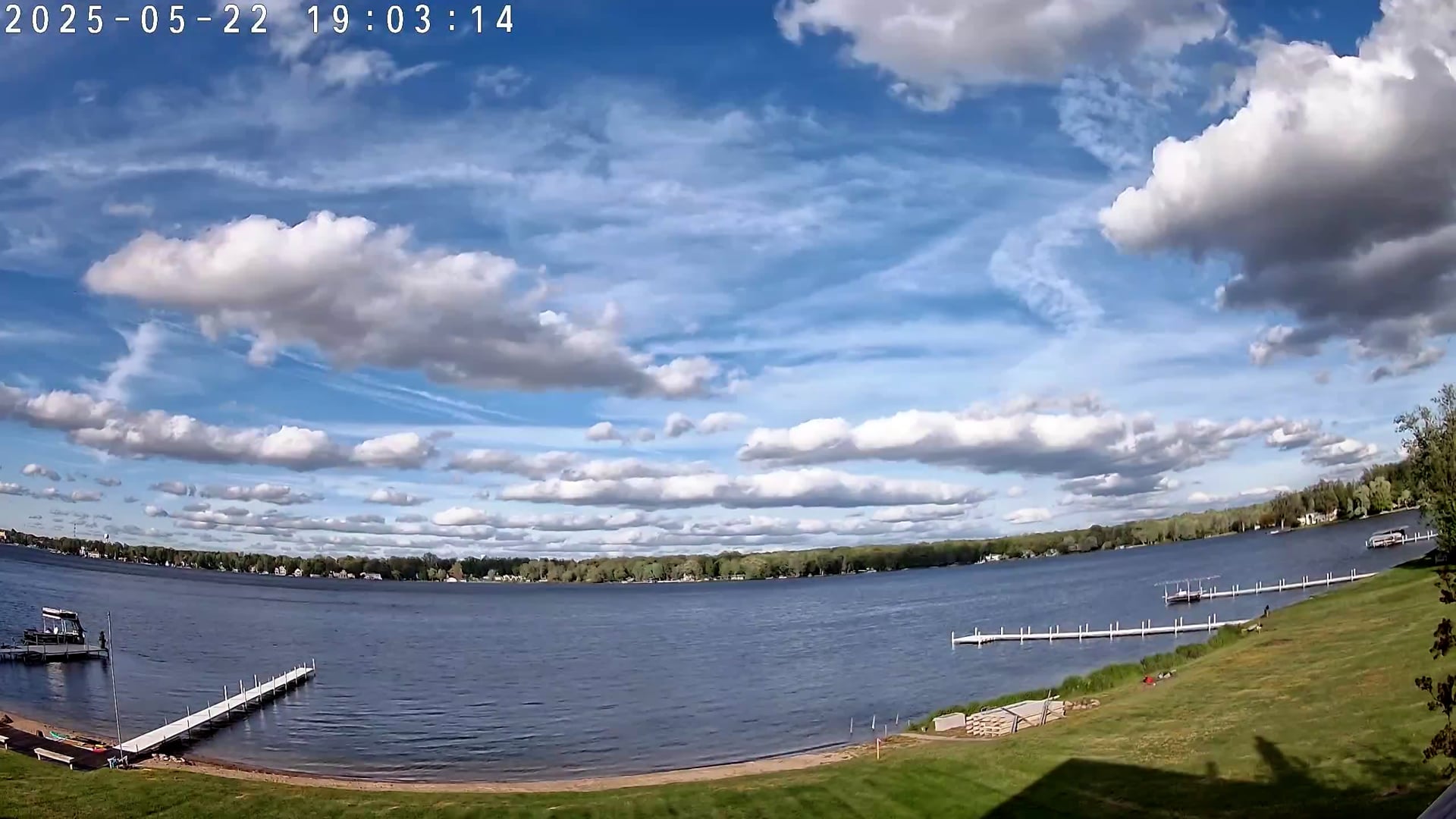 Winona Lake Sunset — May 22, 2025