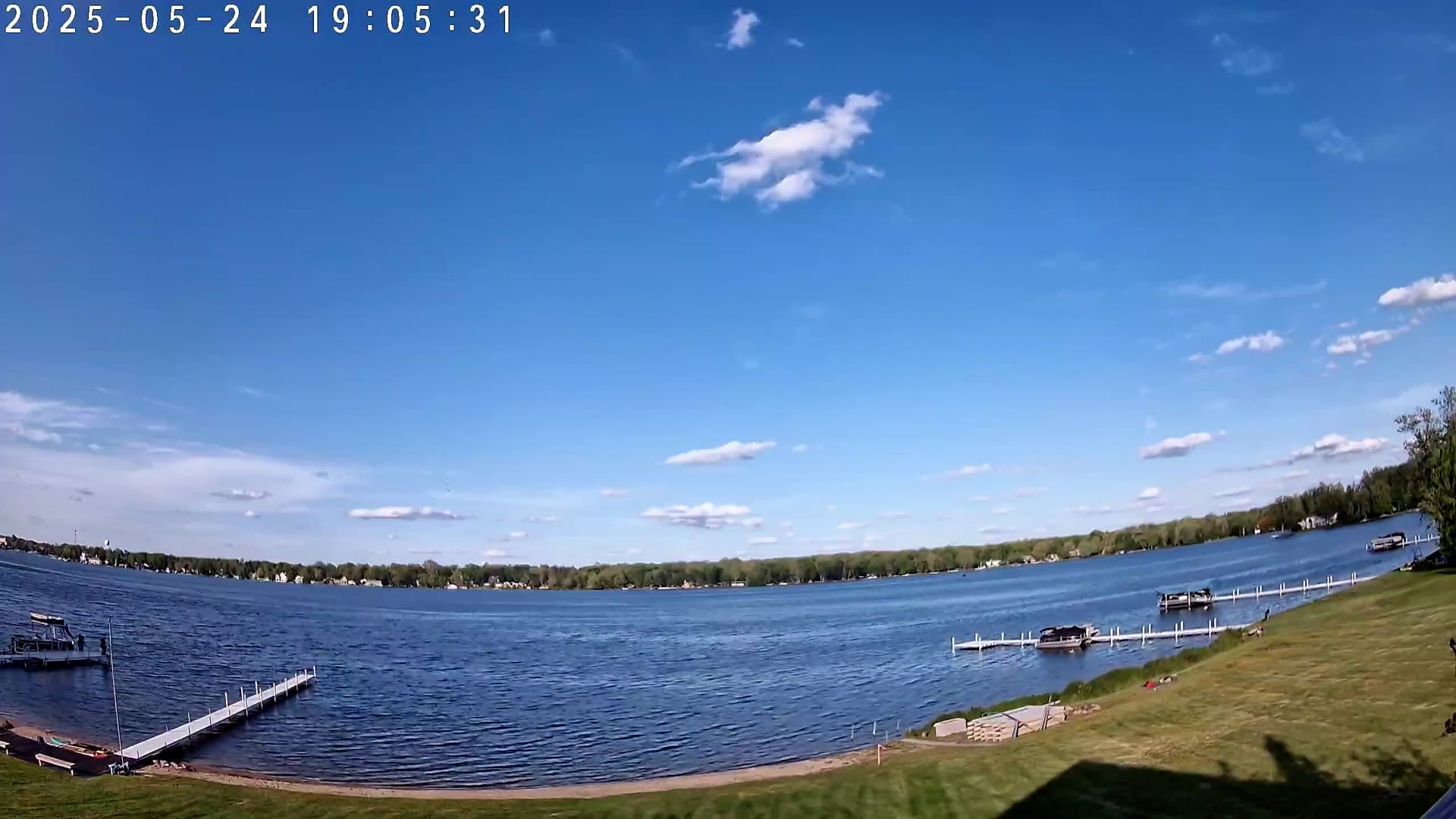 Winona Lake Sunset — May 24, 2025