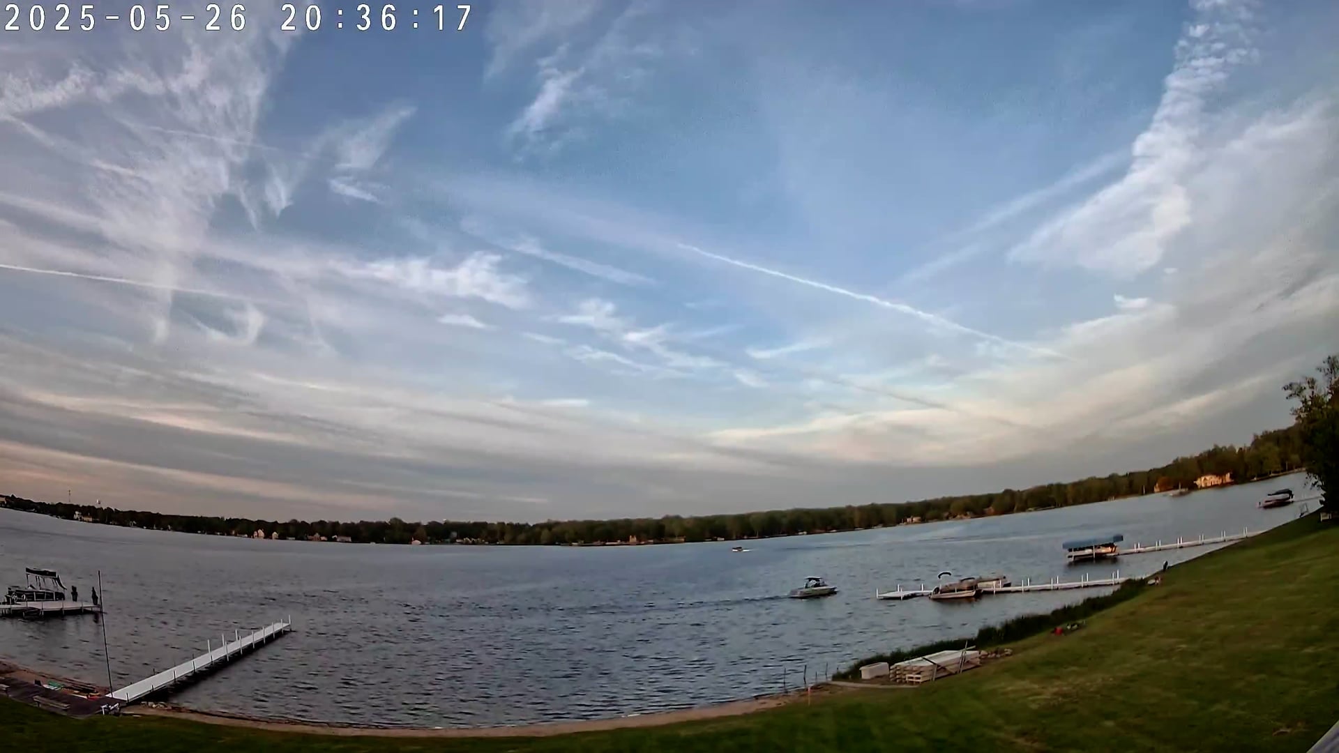 Winona Lake Sunset — May 26, 2025