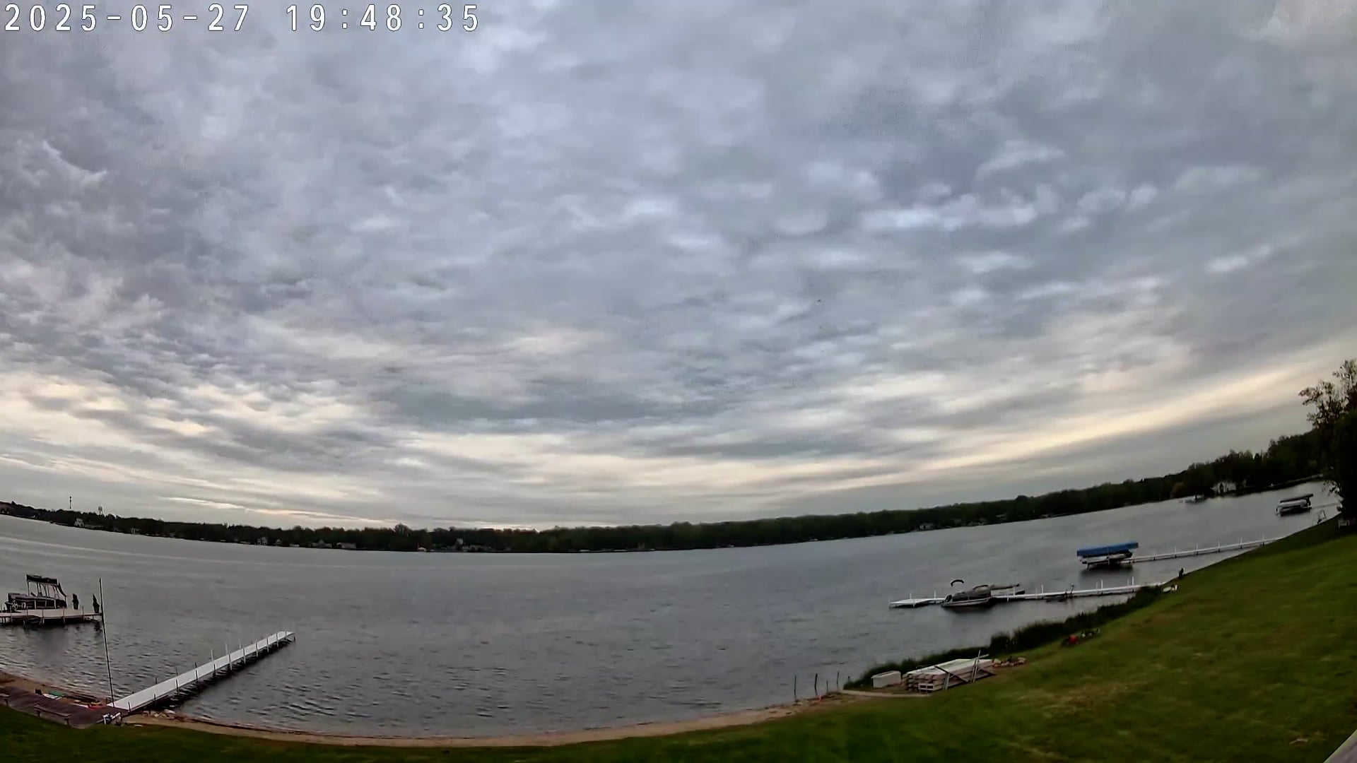 Winona Lake Sunset — May 27, 2025