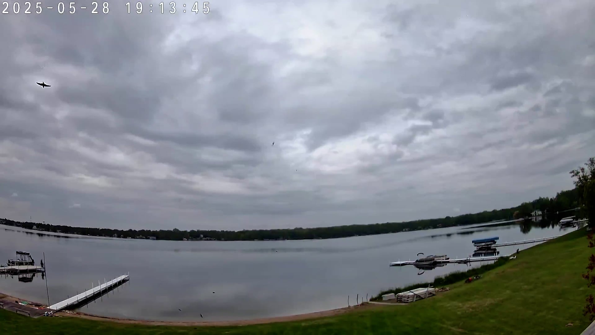 Winona Lake Sunset — May 28, 2025