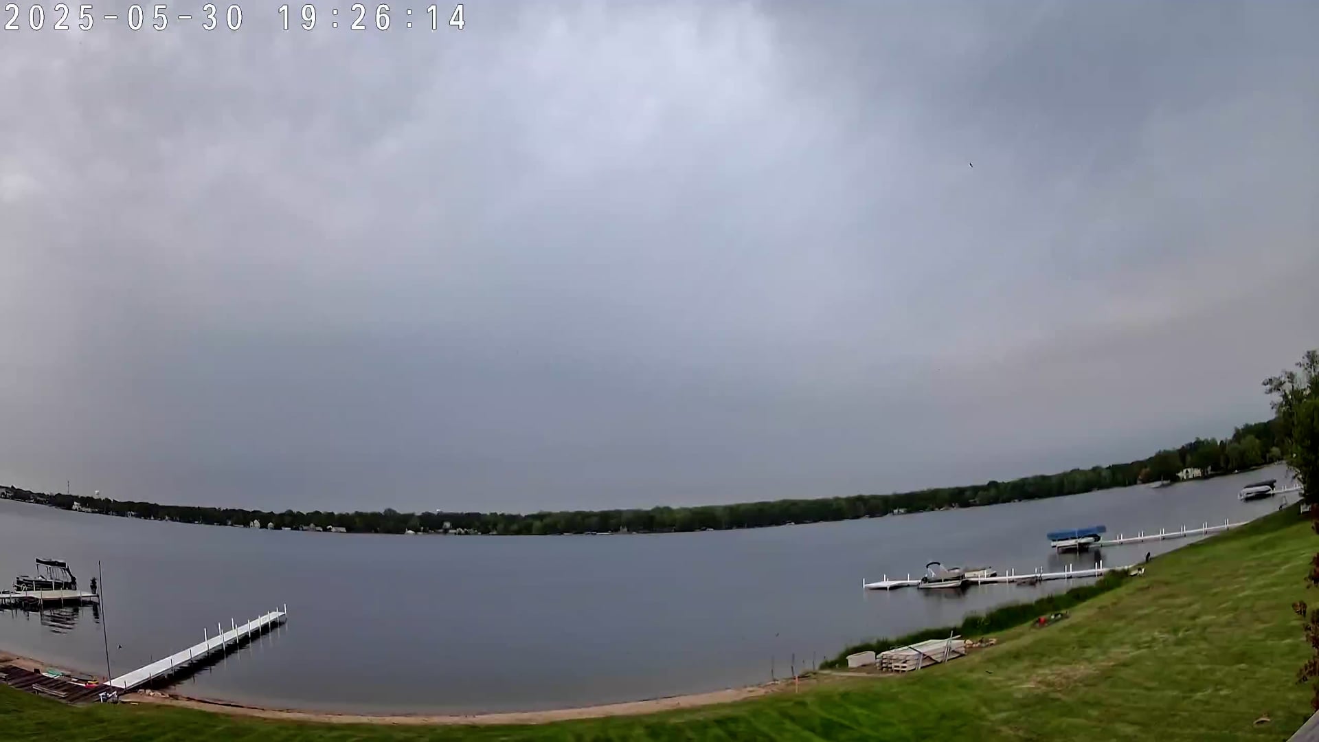 Winona Lake Sunset — May 30, 2025