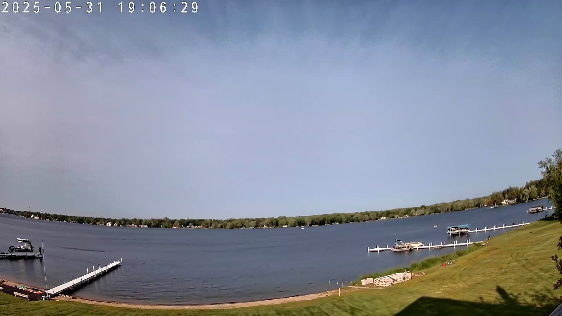 Winona Lake Sunset — May 31, 2025