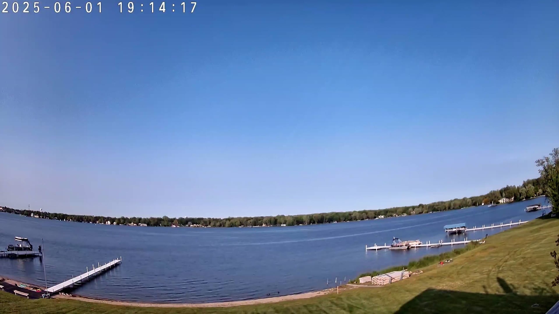 Winona Lake Sunset — June 1, 2025
