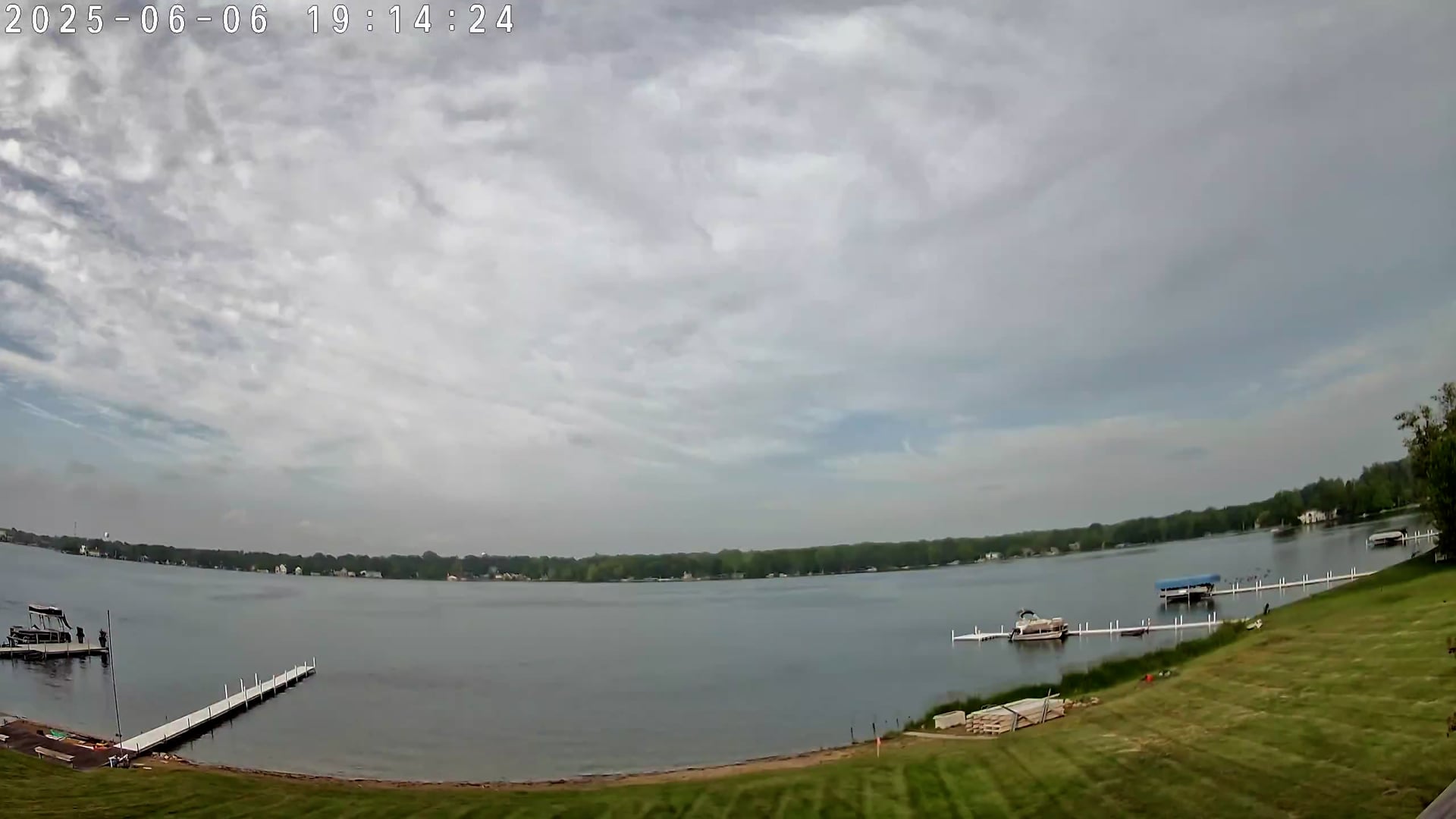 Winona Lake Sunset — June 6, 2025