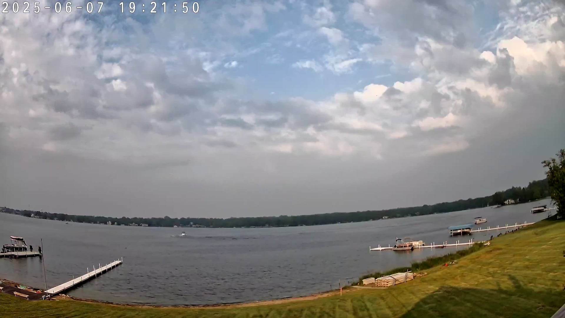 Winona Lake Sunset — June 7, 2025