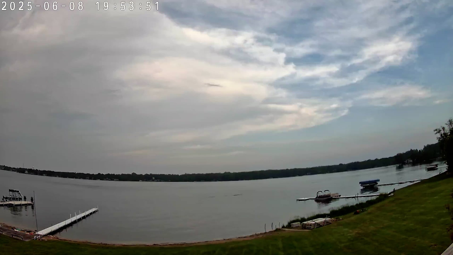 Winona Lake Sunset — June 8, 2025