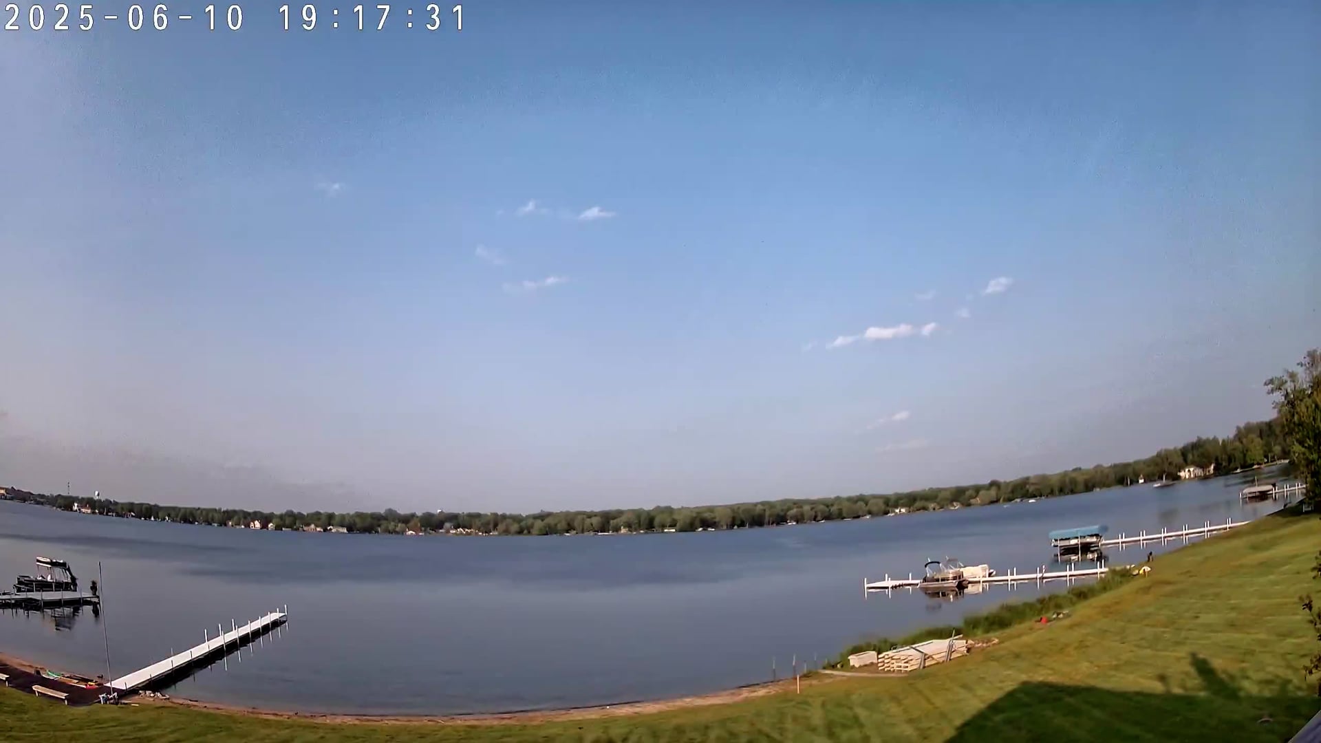 Winona Lake Sunset — June 10, 2025