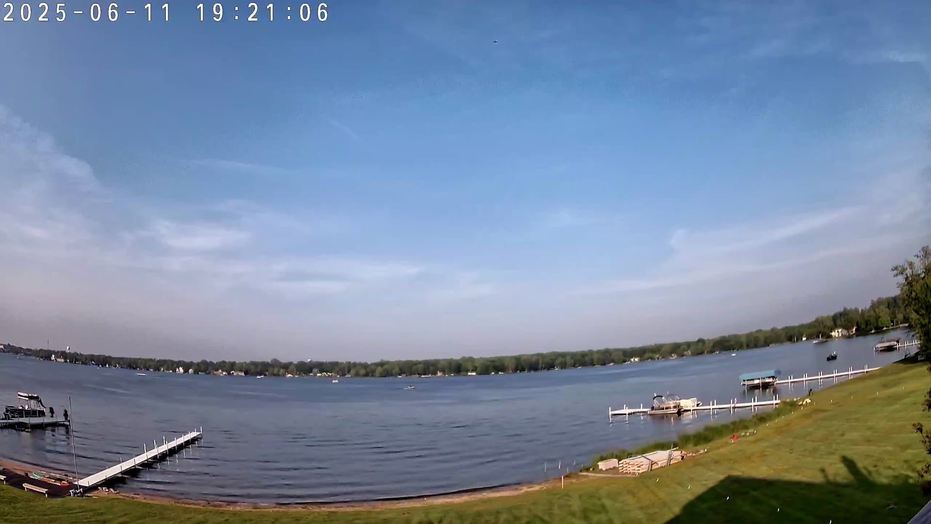 Winona Lake Sunset — June 11, 2025