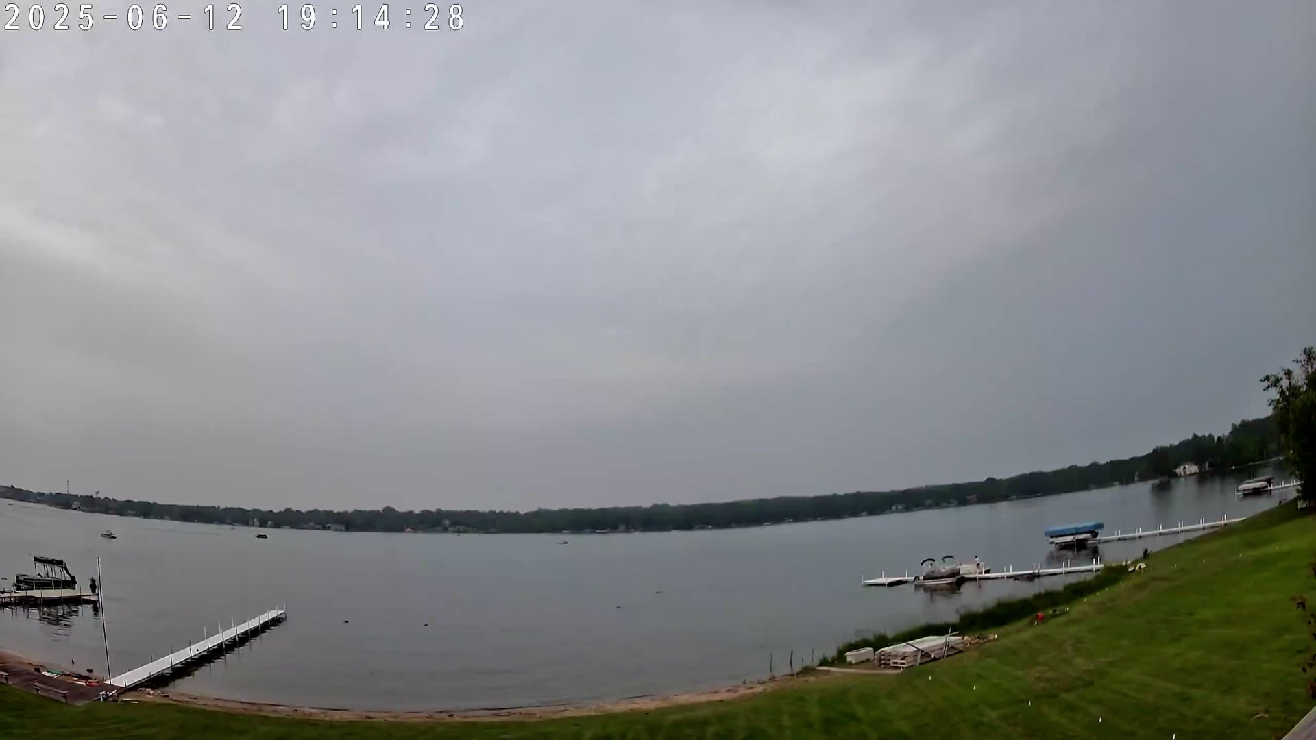 Winona Lake Sunset — June 12, 2025
