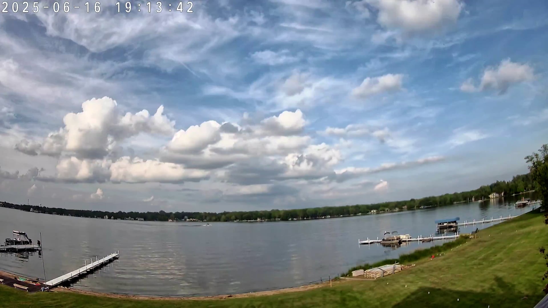 Winona Lake Sunset — June 16, 2025