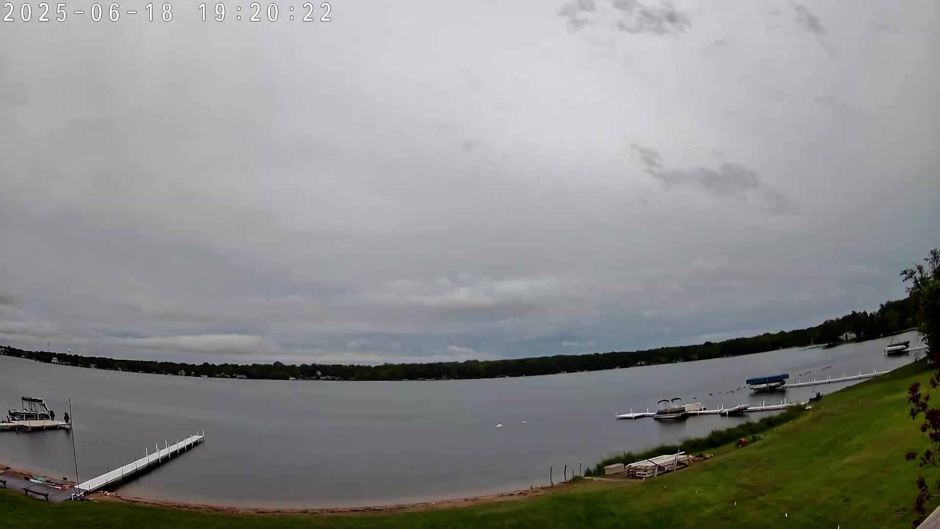 Winona Lake Sunset — June 18, 2025