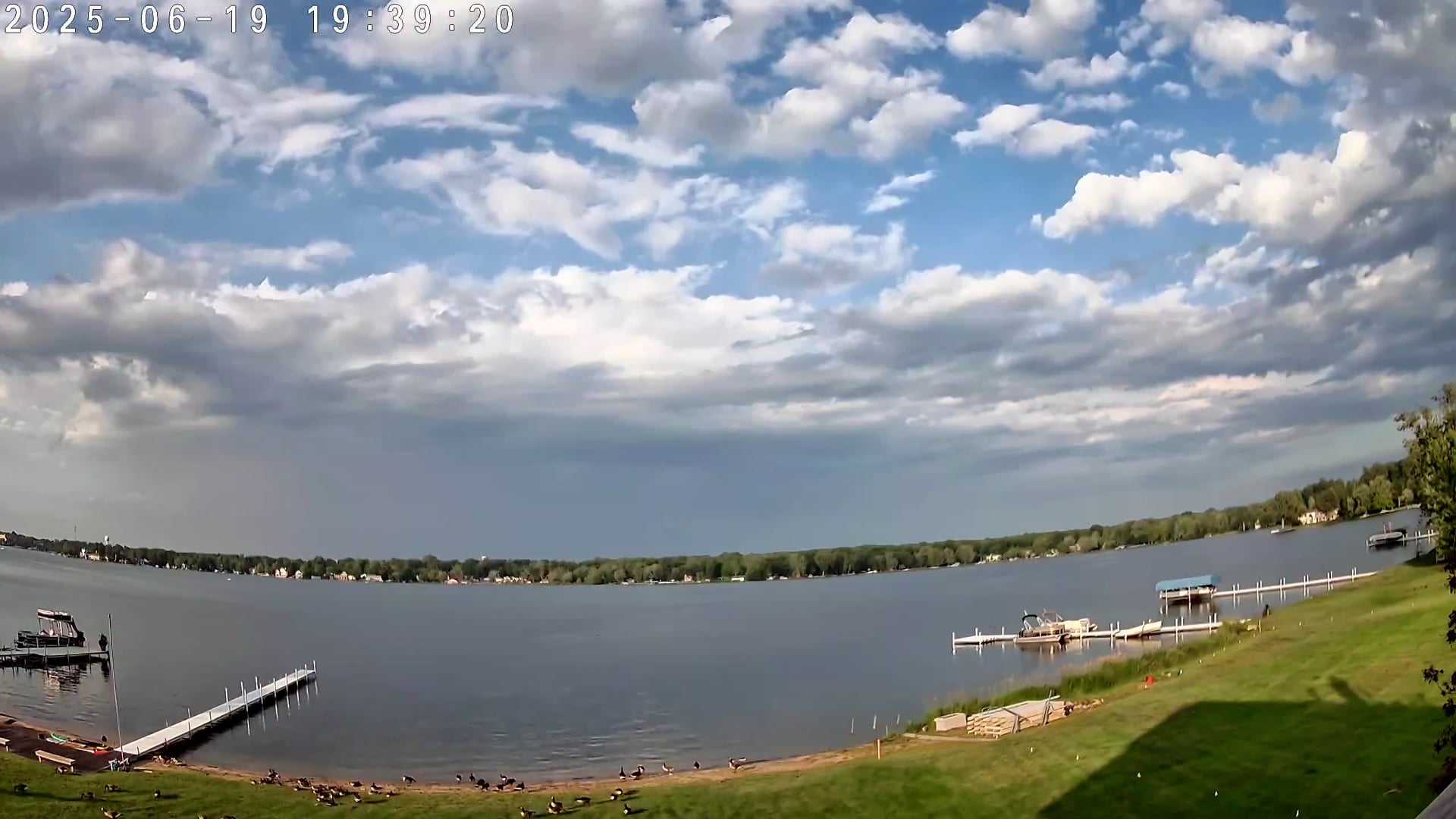 Winona Lake Sunset — June 19, 2025