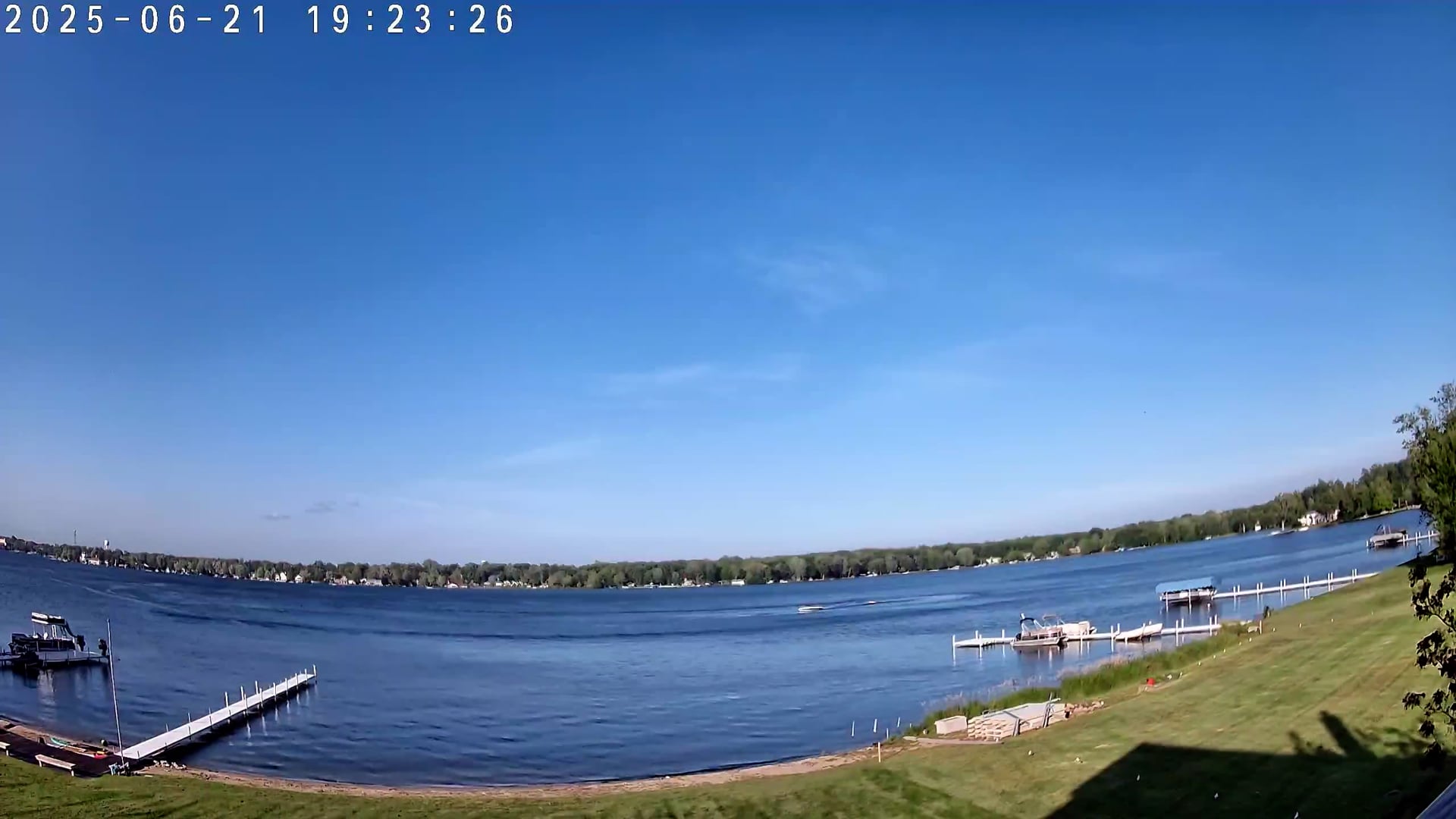 Winona Lake Sunset — June 21, 2025