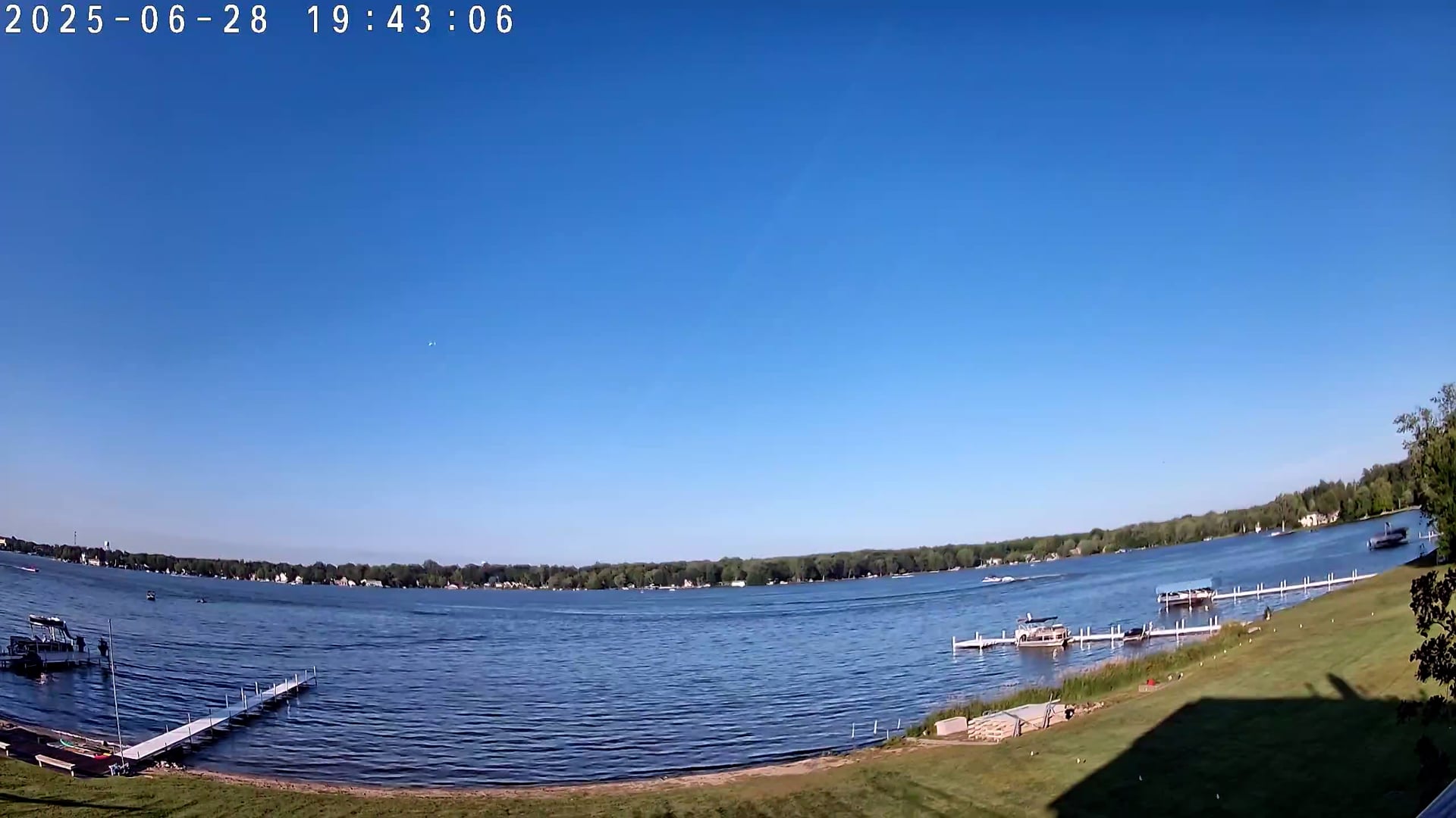 Winona Lake Sunset — June 28, 2025