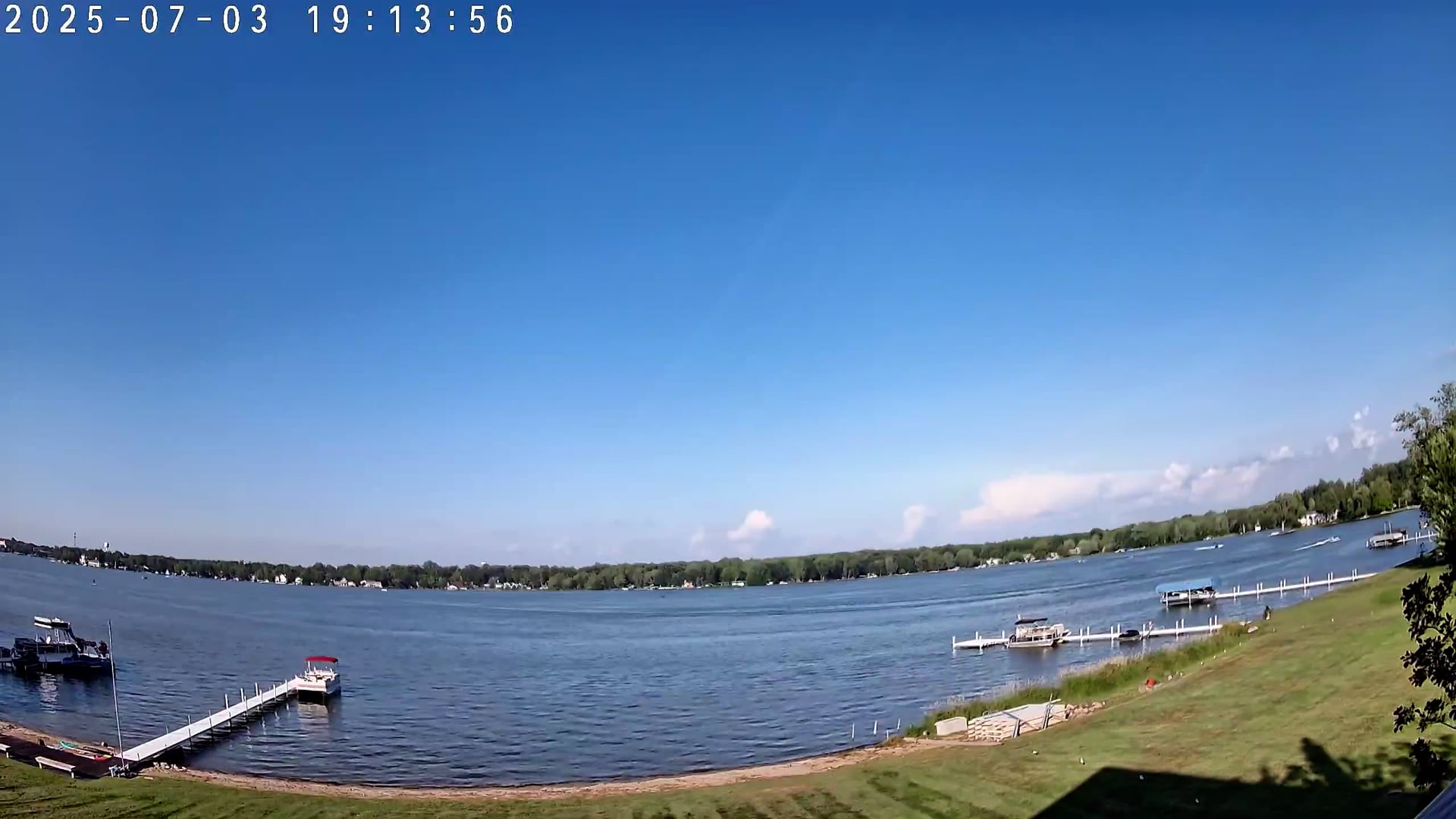 Winona Lake Sunset — July 3, 2025