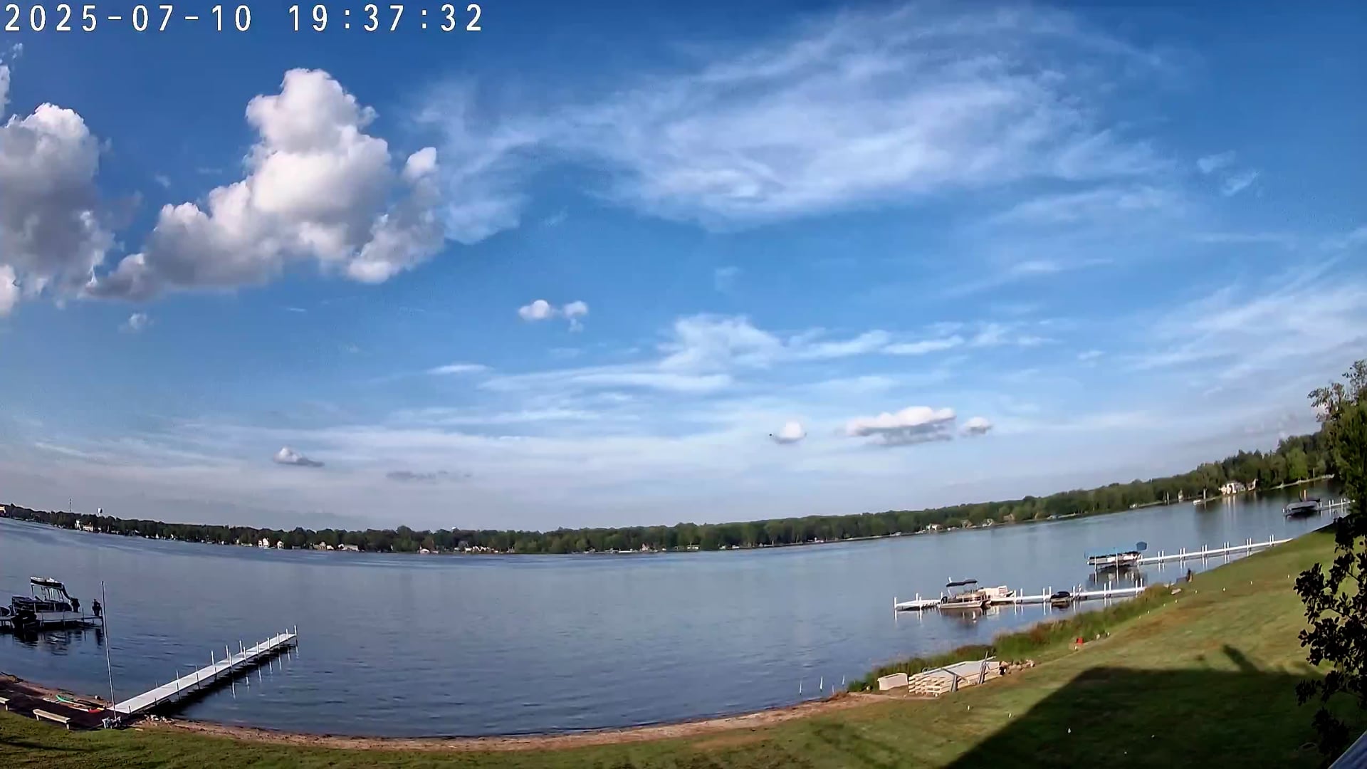 Winona Lake Sunset — July 10, 2025